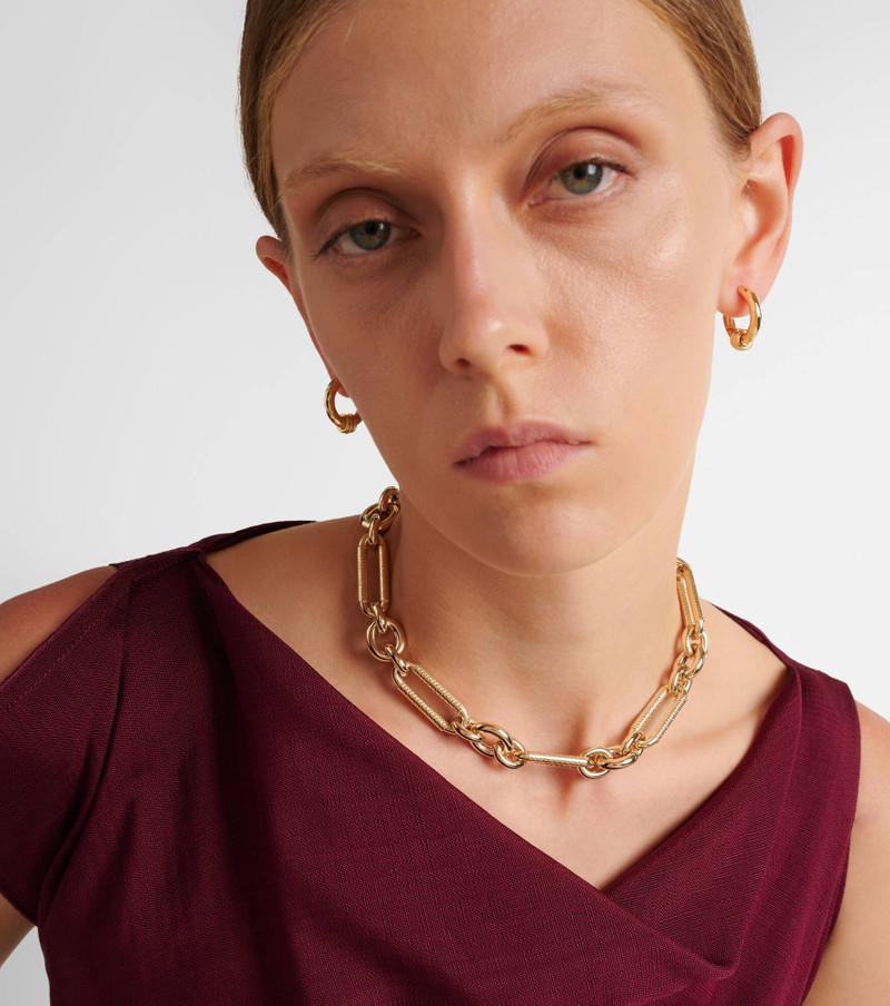 LAUREN RUBINSKI Miuccia 14kt gold chain necklace outlook