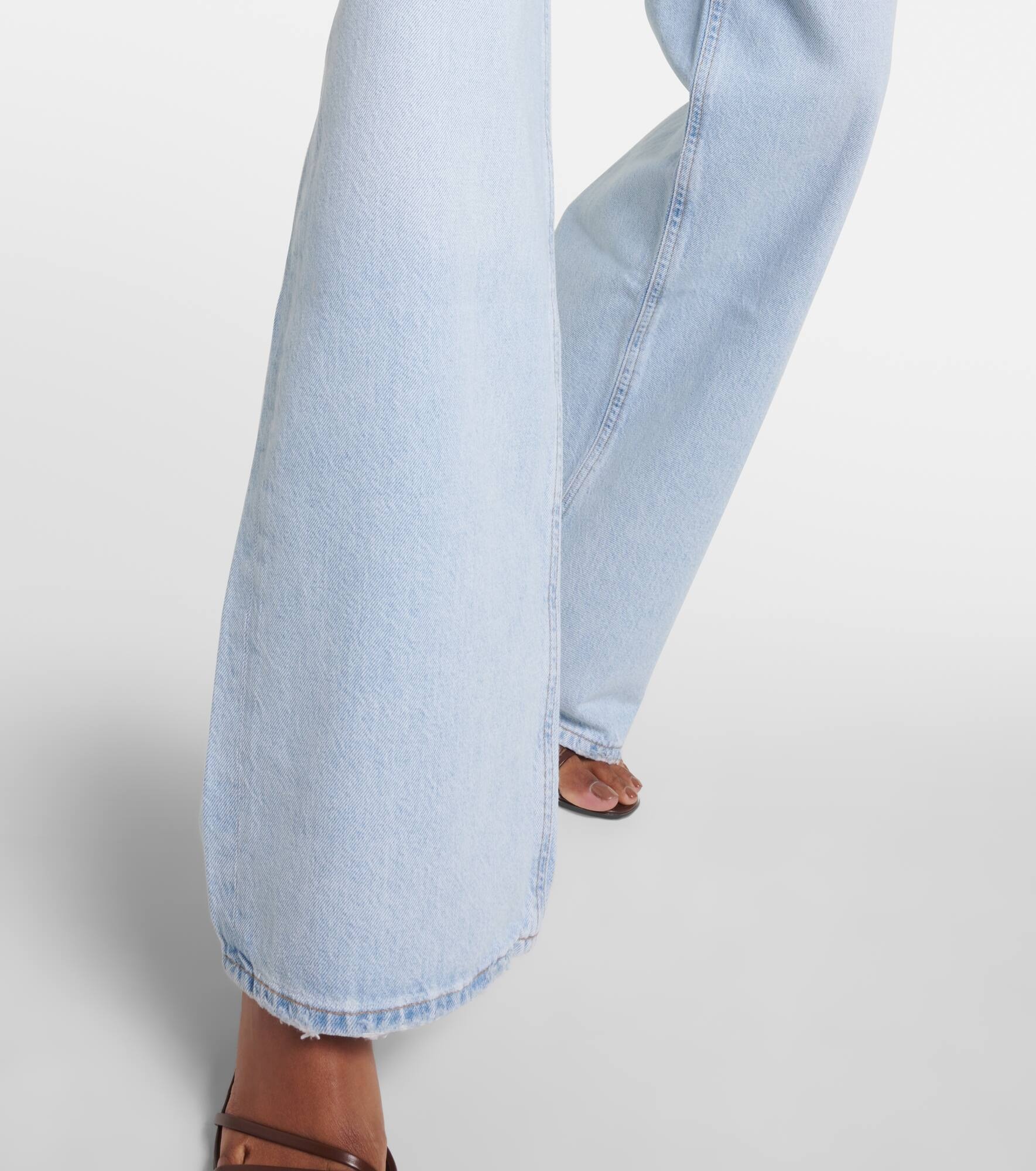 Low Slung Baggy wide-leg jeans - 5