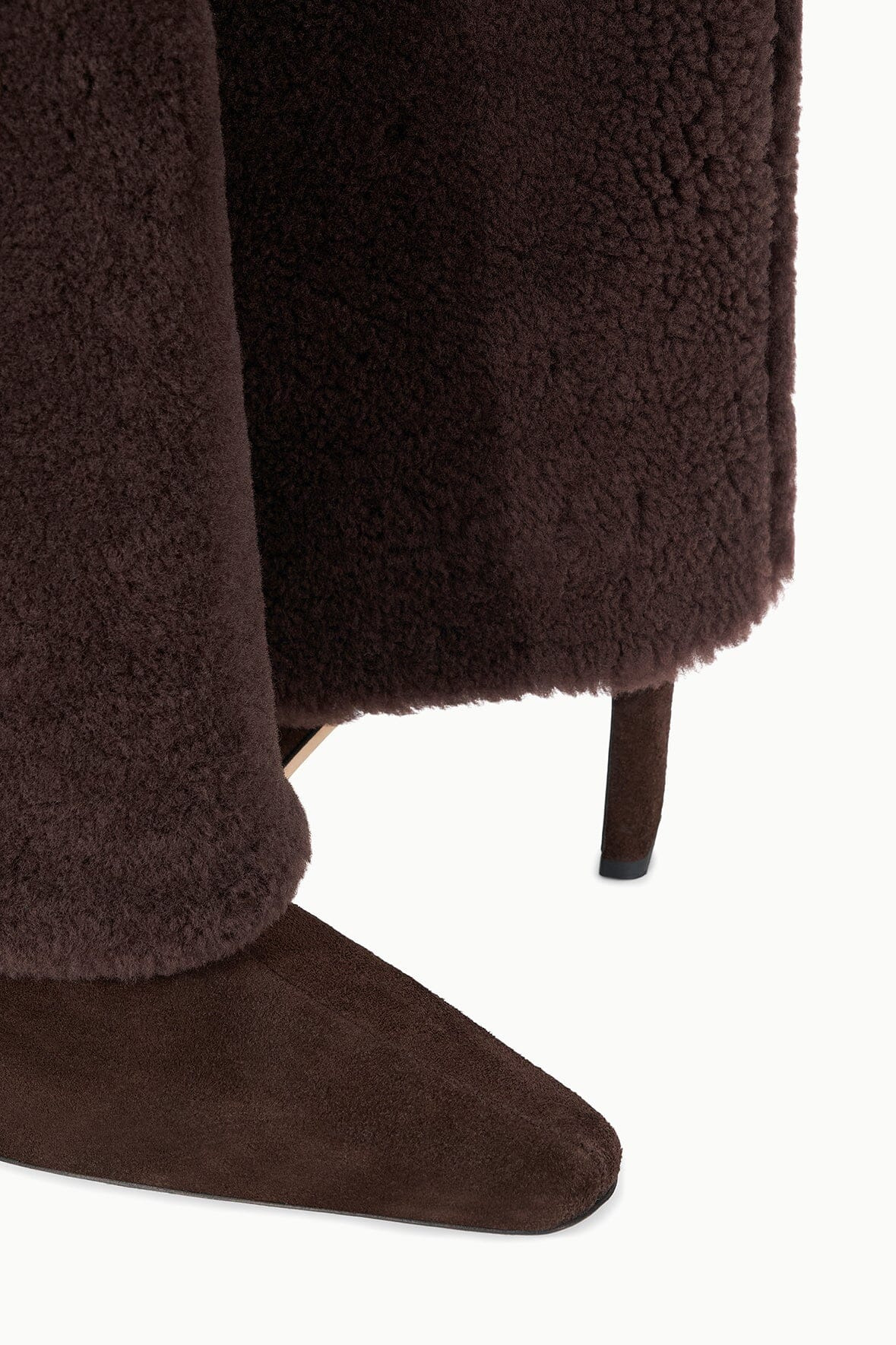STAUD WALLY FOLDOVER HIGH HEEL BOOT ESPRESSO - 4