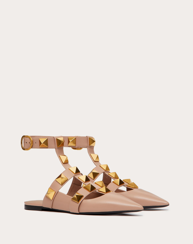 Valentino ROMAN STUD CALFSKIN BALLET FLAT outlook