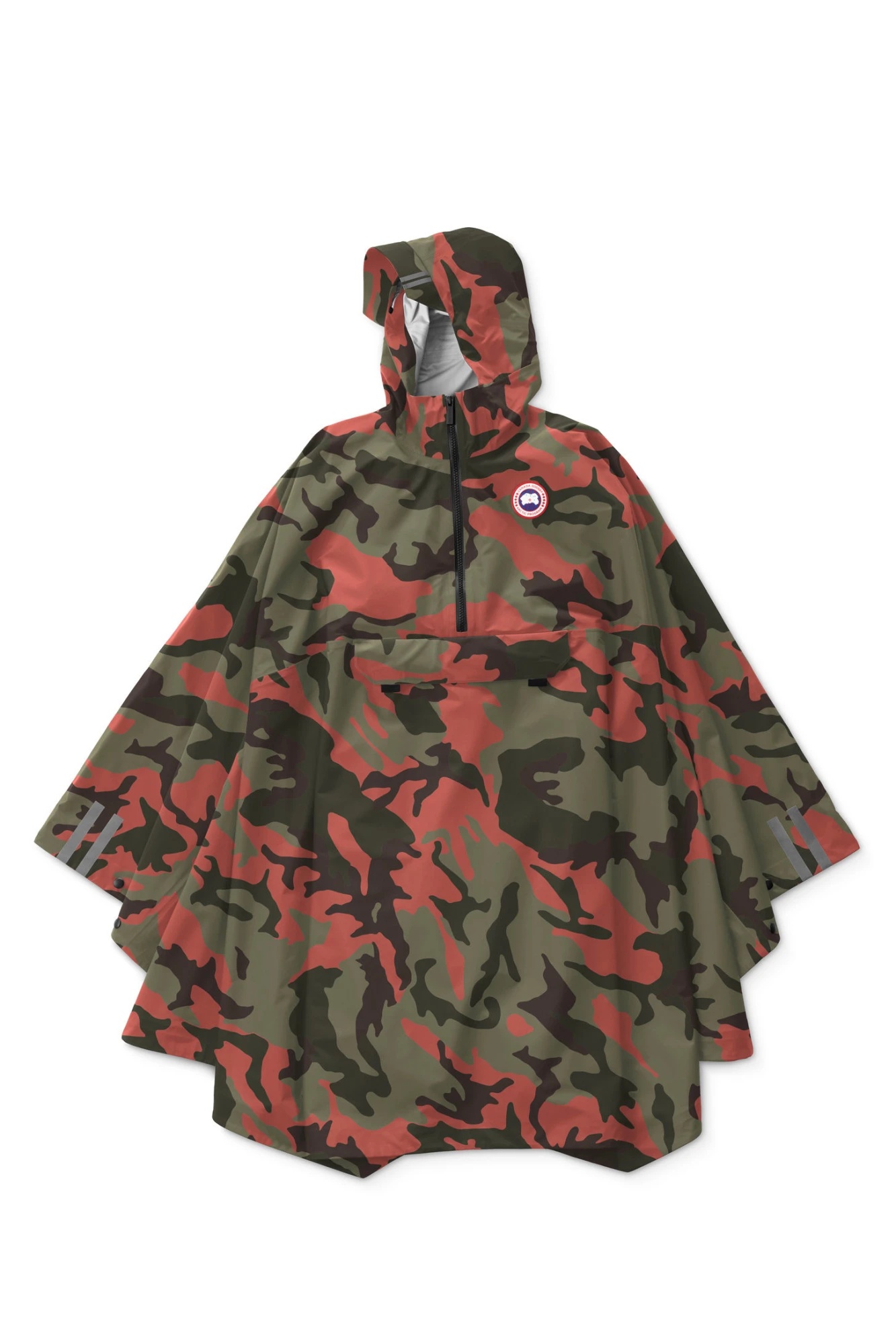 FIELD PONCHO PRINT - 1