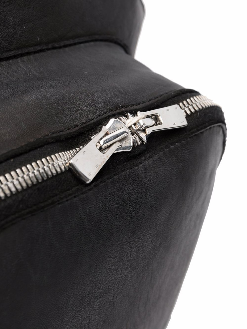 black leather backpack 4