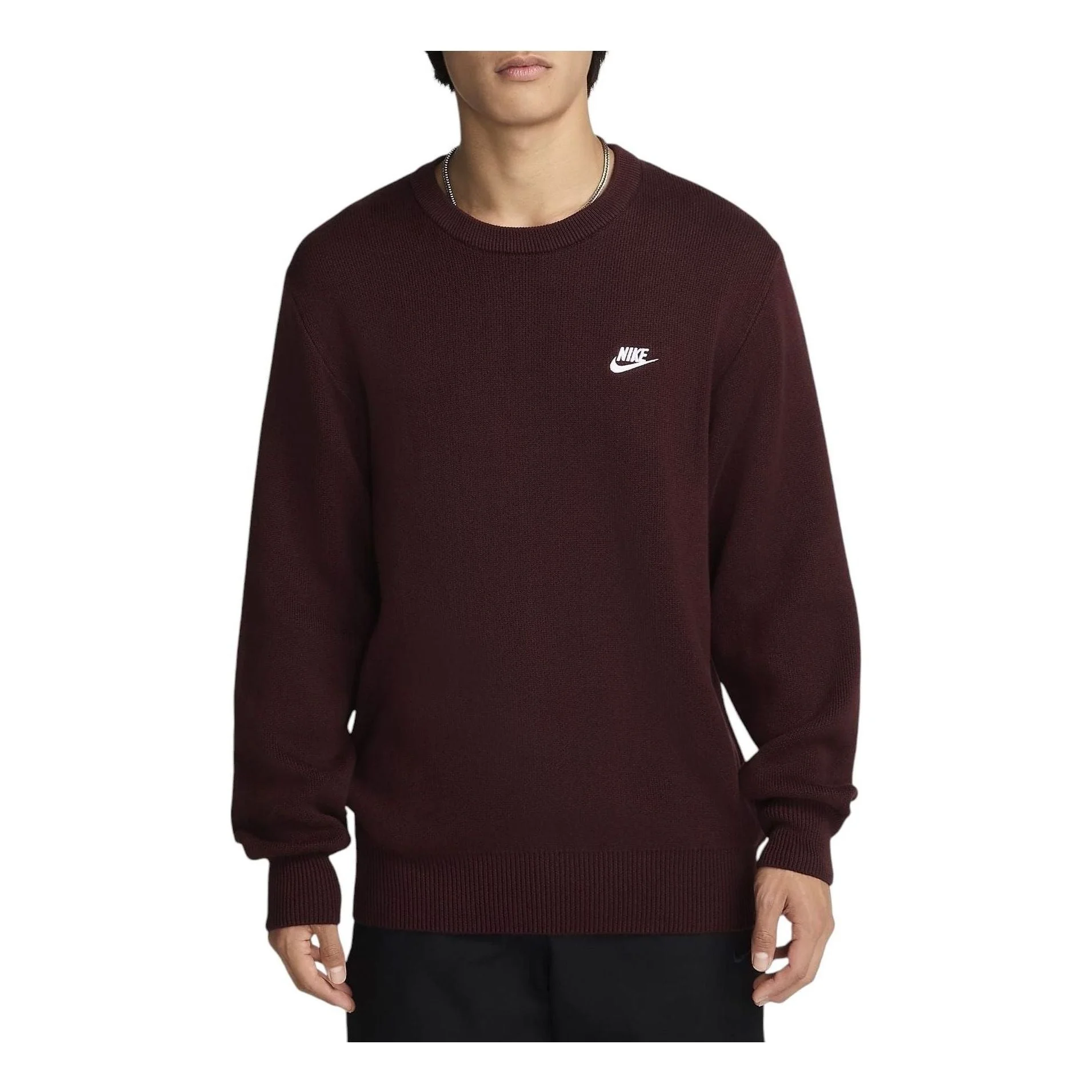 Nike Club Sweatshirt 'Burgundy' FQ2913-652 - 1