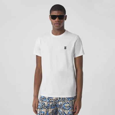 Burberry Monogram Motif Cotton T-shirt outlook