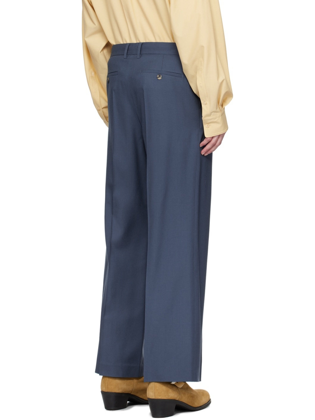 Blue Padova Trousers - 3