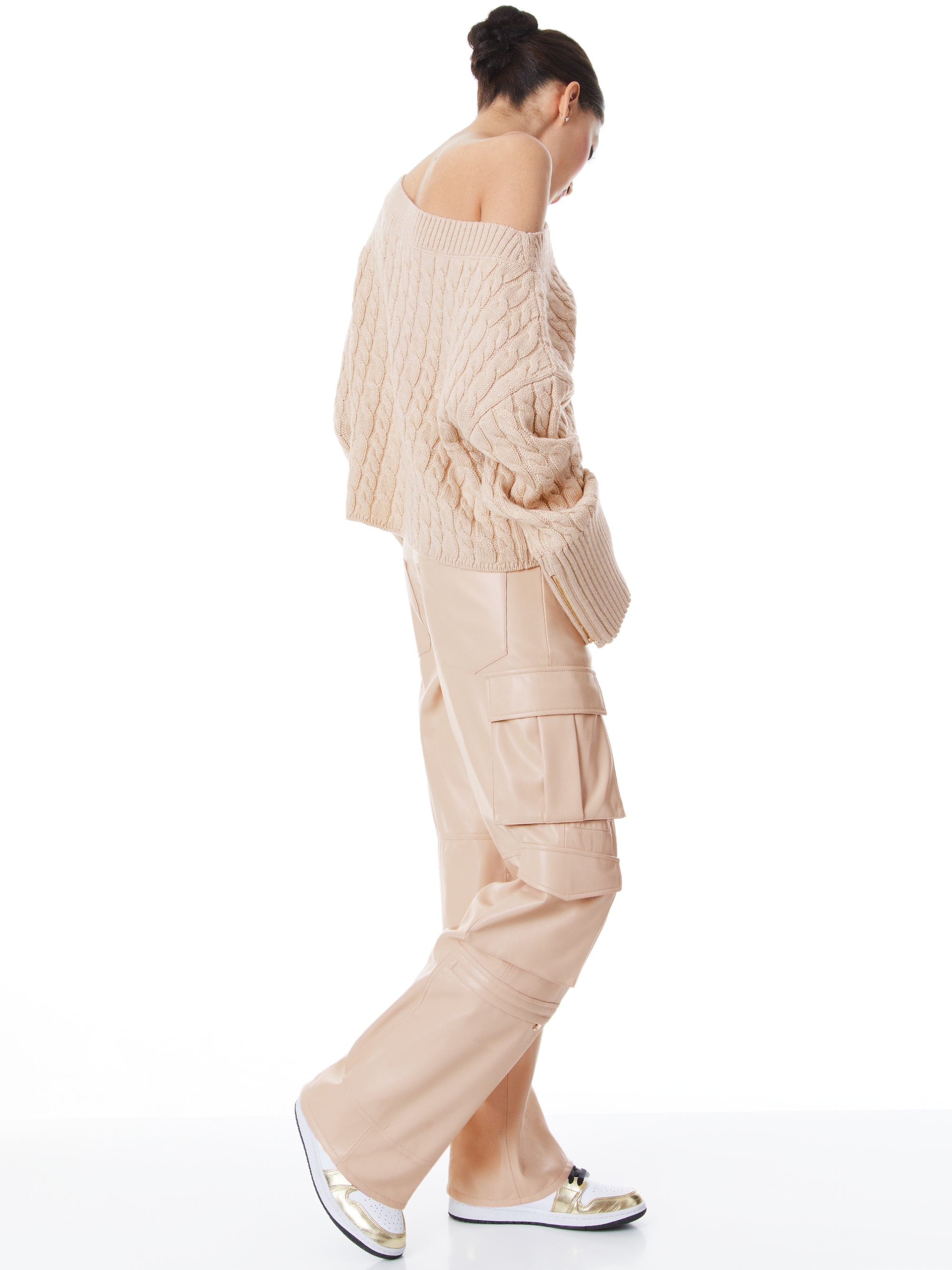 INA CABLE KNIT SWEATER - 3