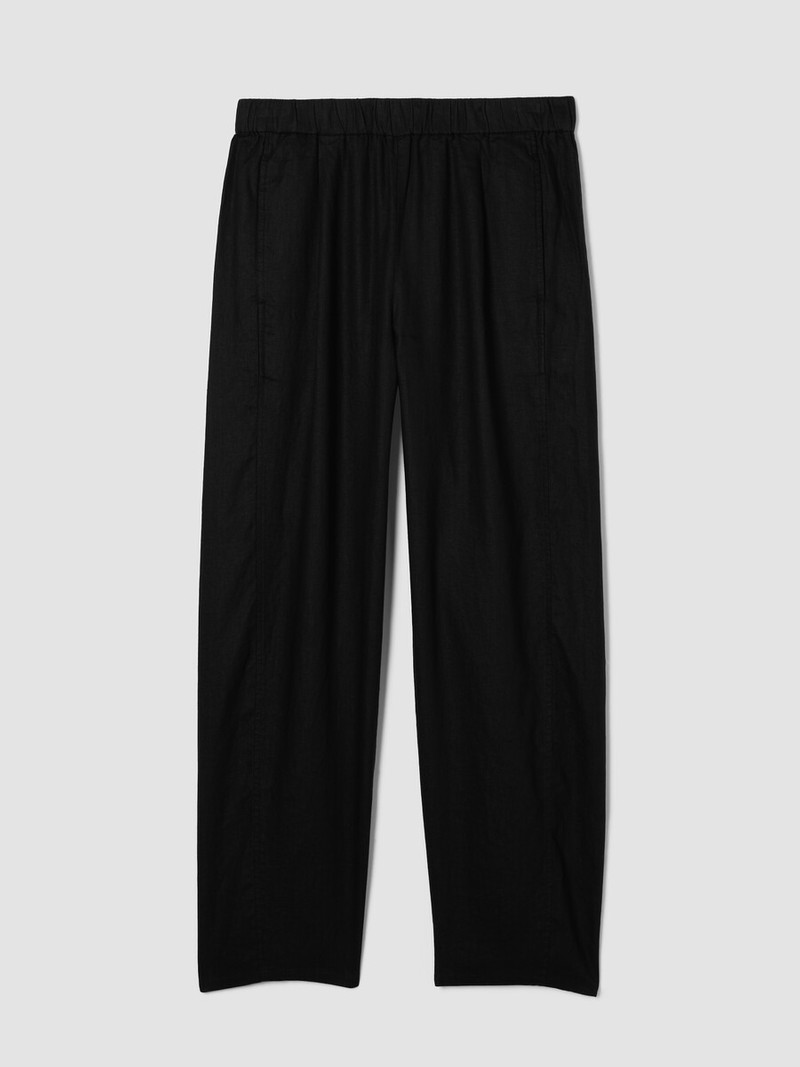 Organic Linen Lantern Pant 1
