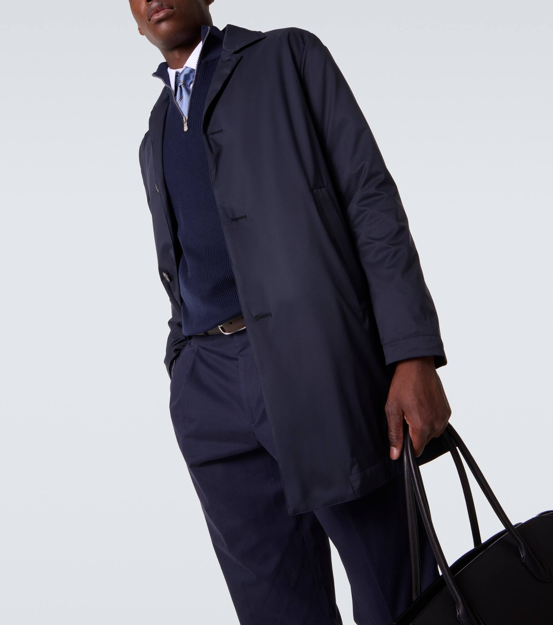 Single-breasted car coat - 5