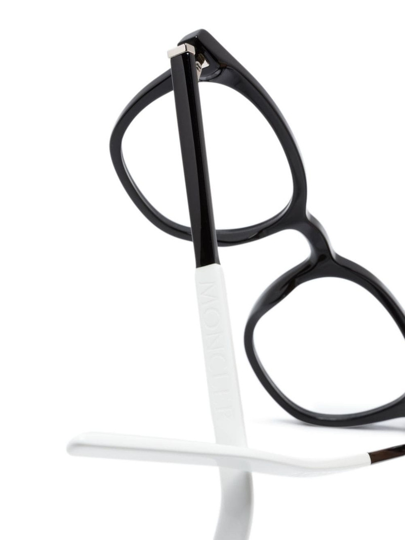 ML5207 two-tone square-frame glasses 3