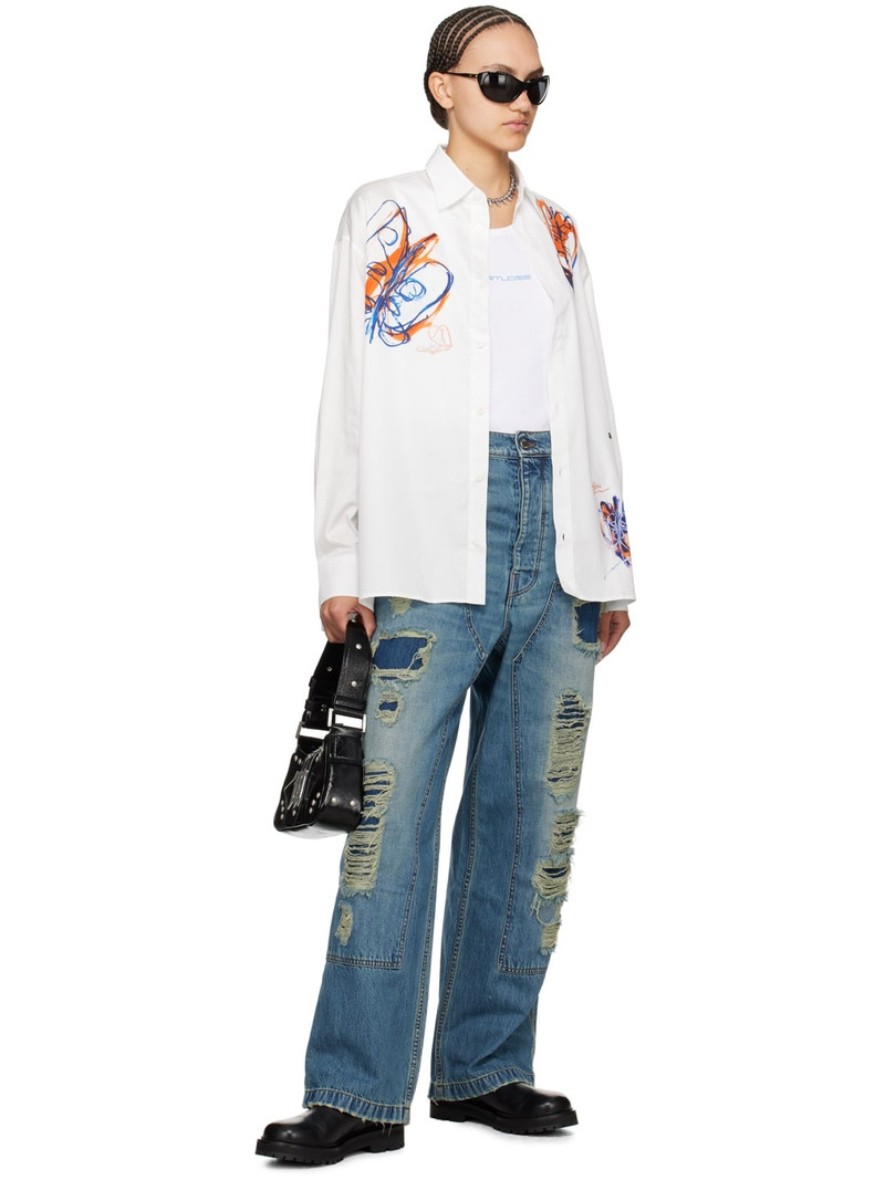 Étude White Julian Farade Edition Illusion Shirt outlook