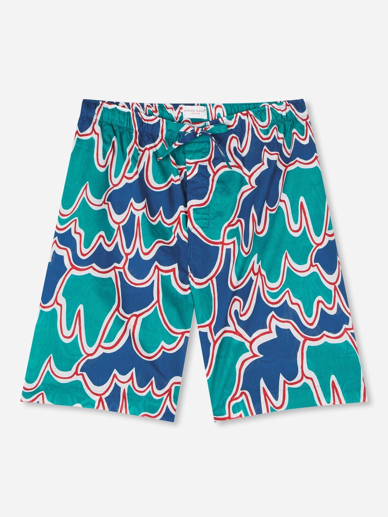 Men's Lounge Shorts Ledbury 54 Cotton Batiste Multi - 1