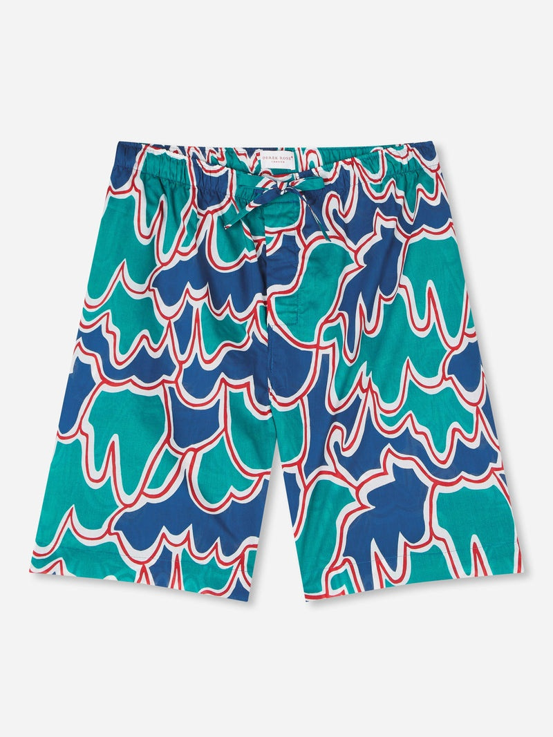 Men's Lounge Shorts Ledbury 54 Cotton Batiste Multi 1