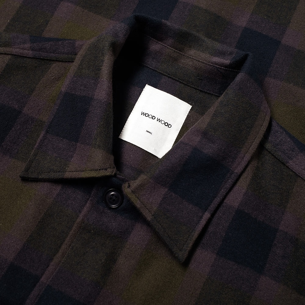 Wood Wood Franco Check Overshirt - 2