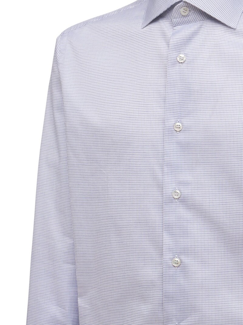 DINO PRINTED COTTON TWILL SHIRT - 3