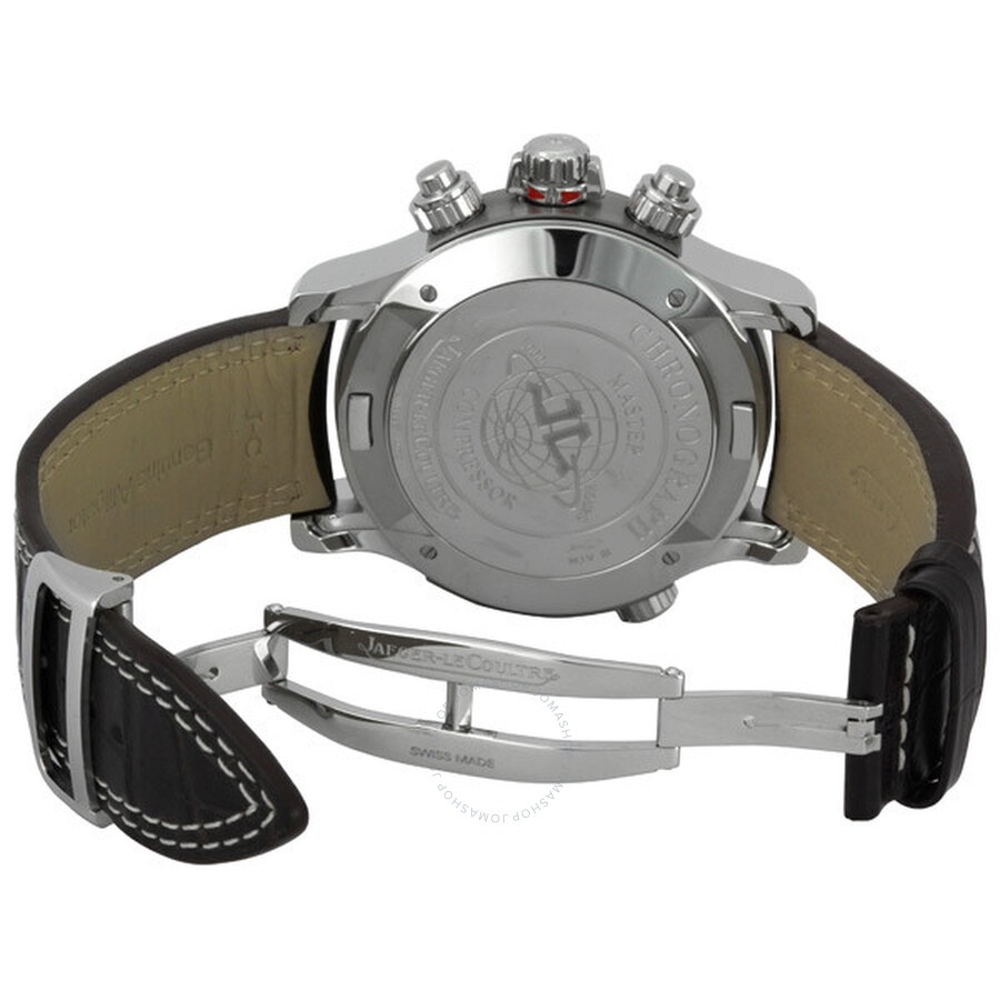 Pre-owned Jaeger LeCoultre Master Compressor Chronograph Black Dial Men's Watch Q1768470 - 3