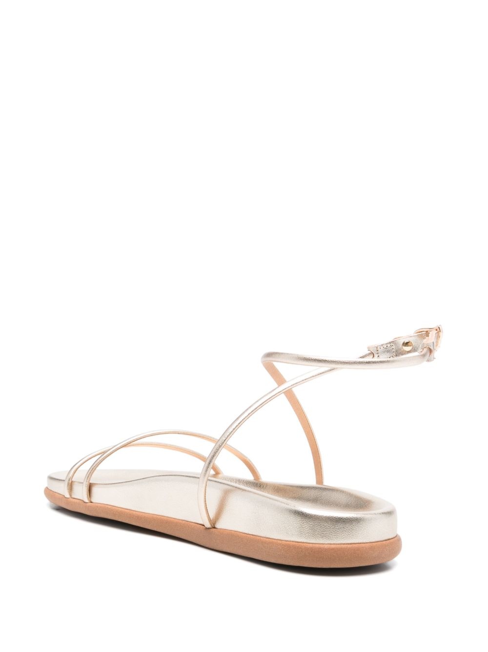 leather ankle-strap sandals - 3