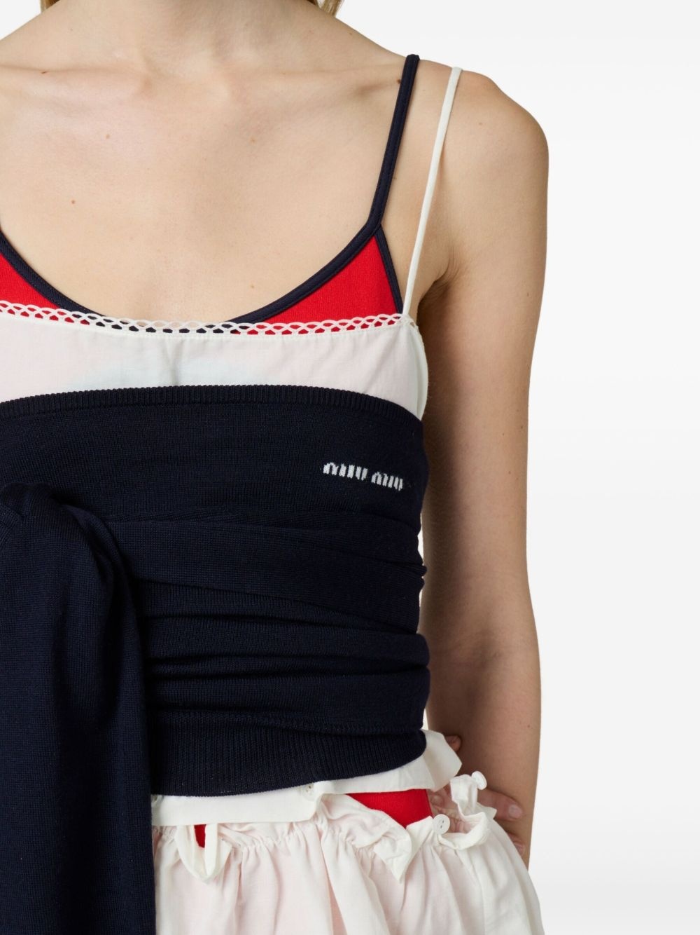 logo-print dress - 5