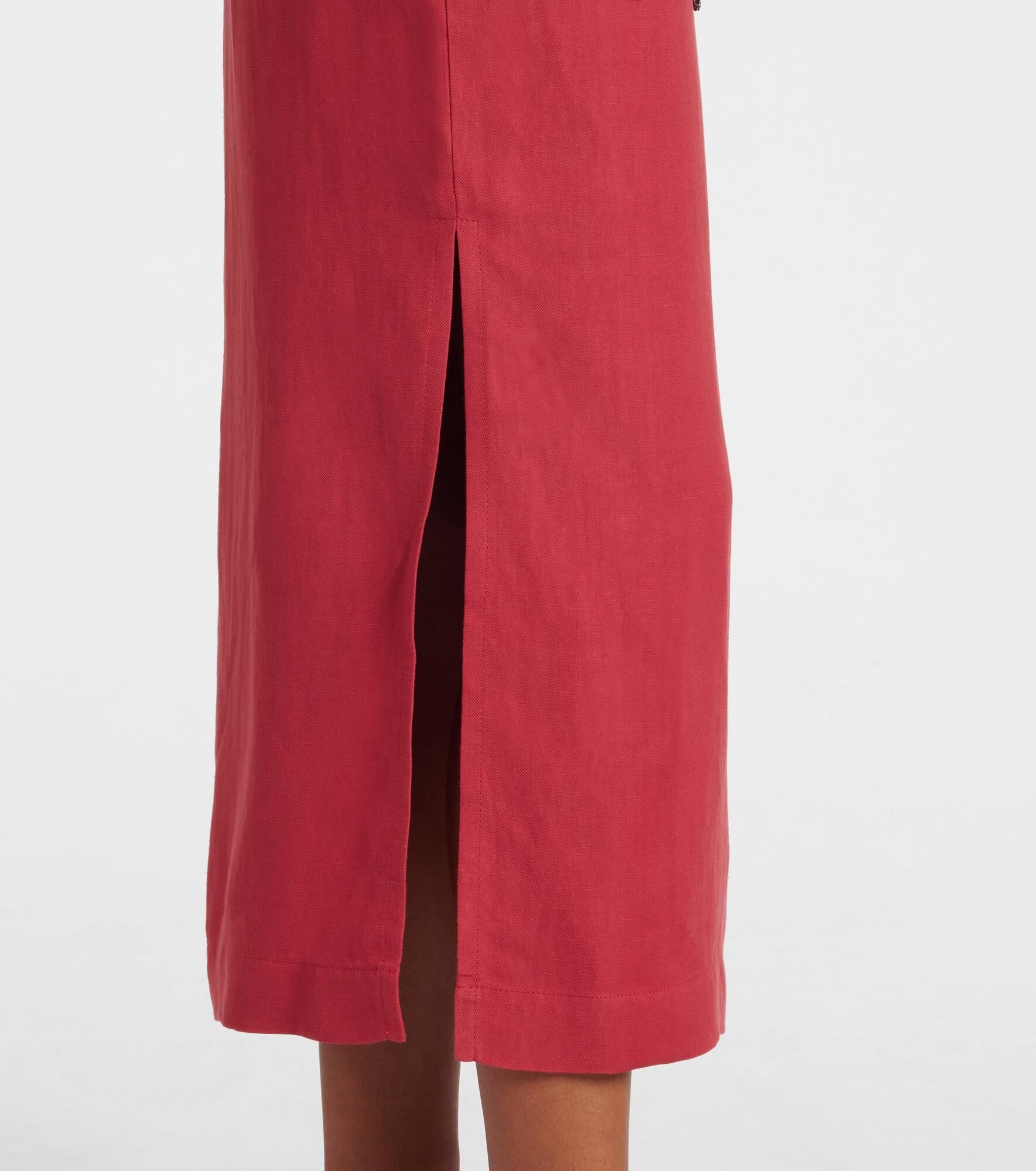 Gathered midi dress - 6