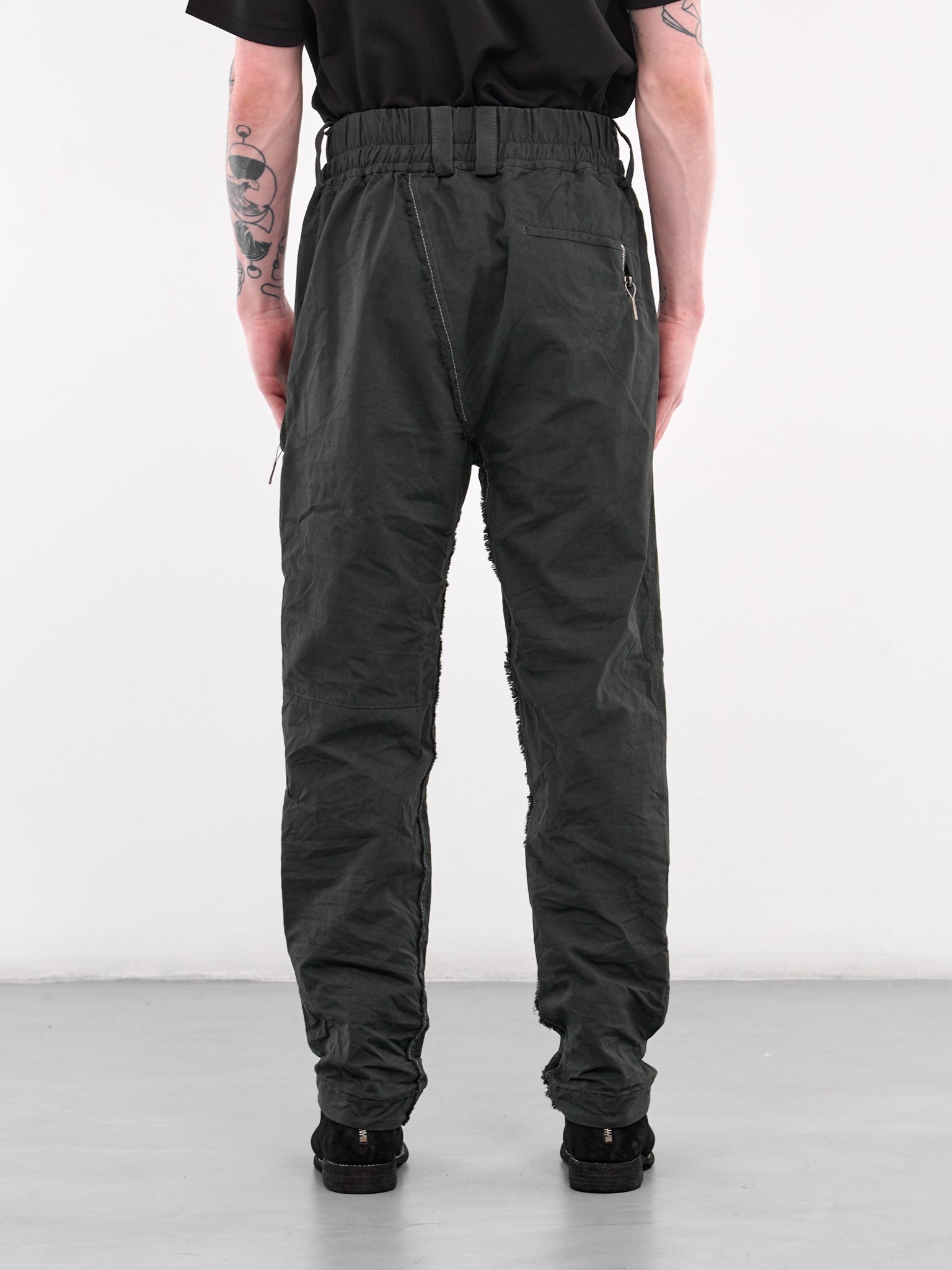 Elasticated Cargo Trousers - 3