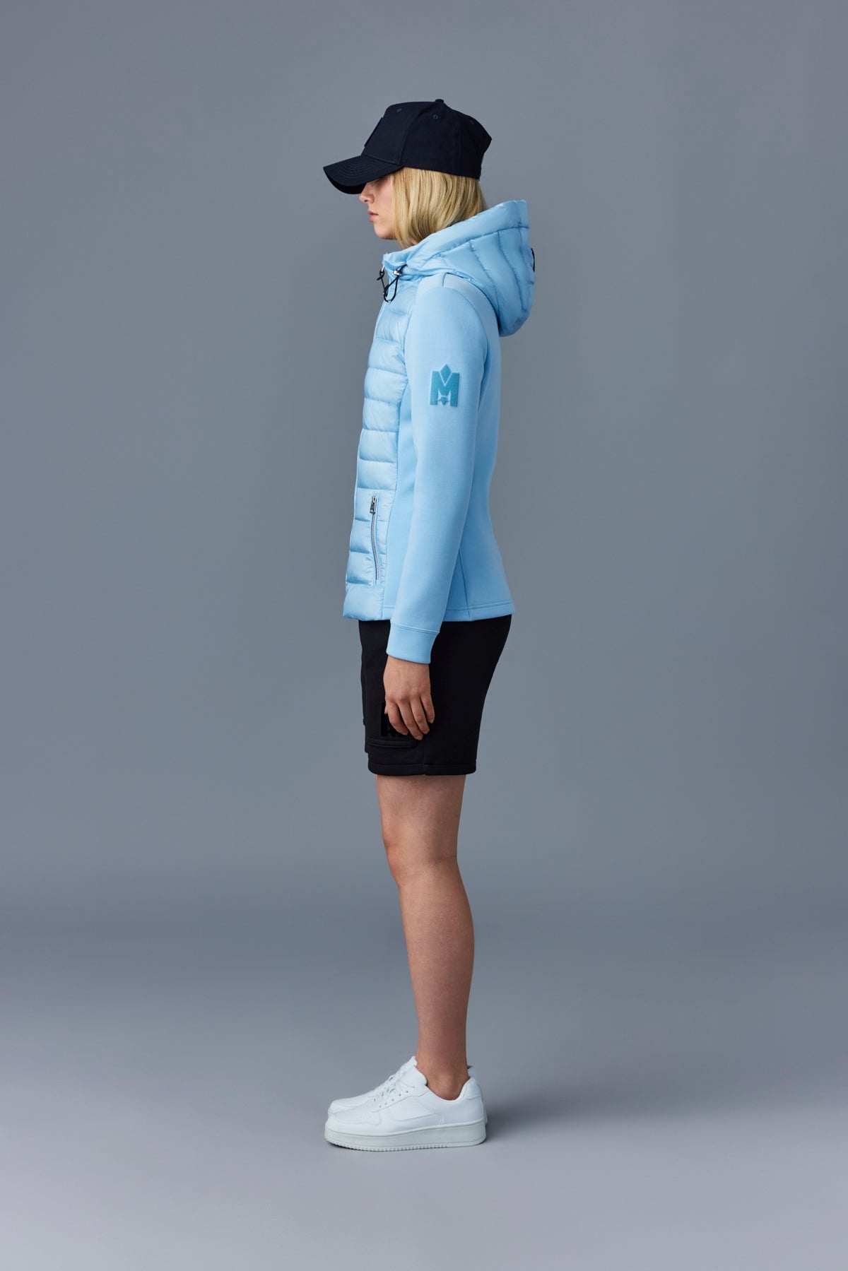 DELLA Hybrid jacket with hood - 3