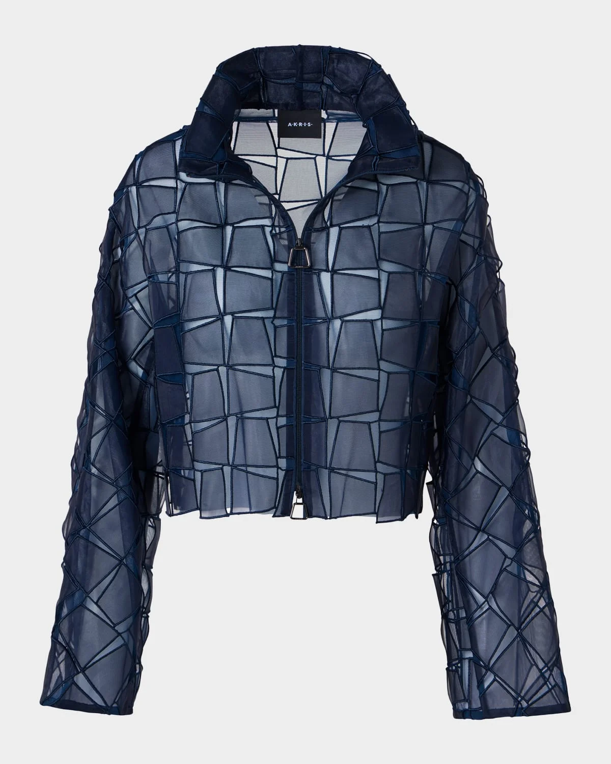 Mimi Embroidered Organza Jacket - 1