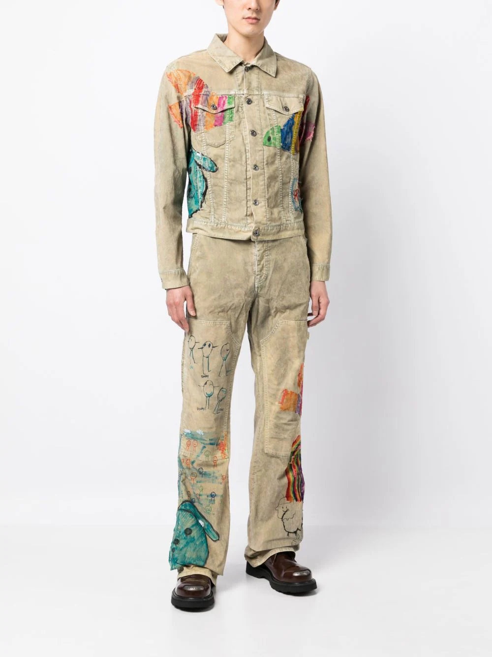 CARTOON GRAPHIC PRINT JACKET - 2