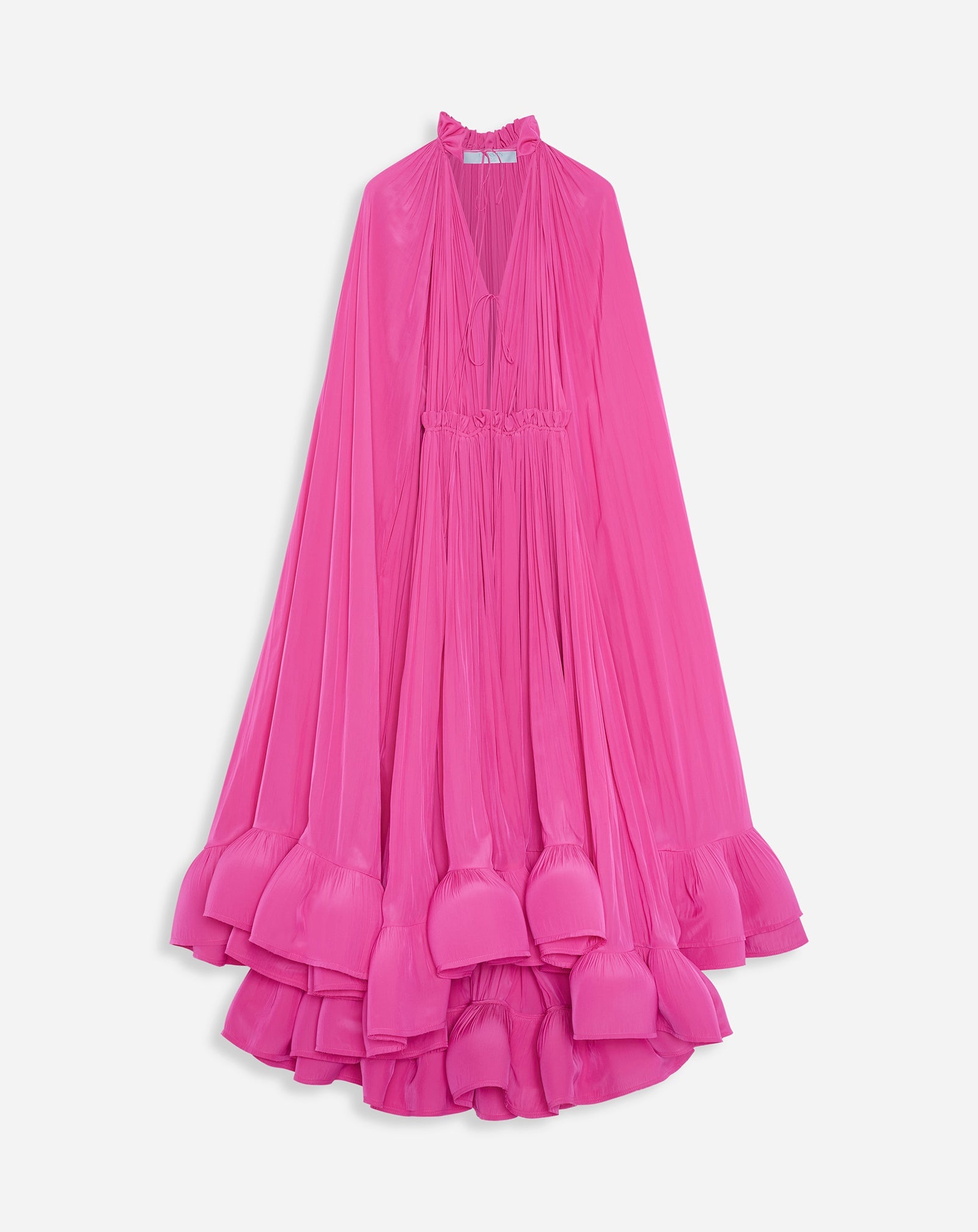LONG CHARMEUSE DRESS - 1