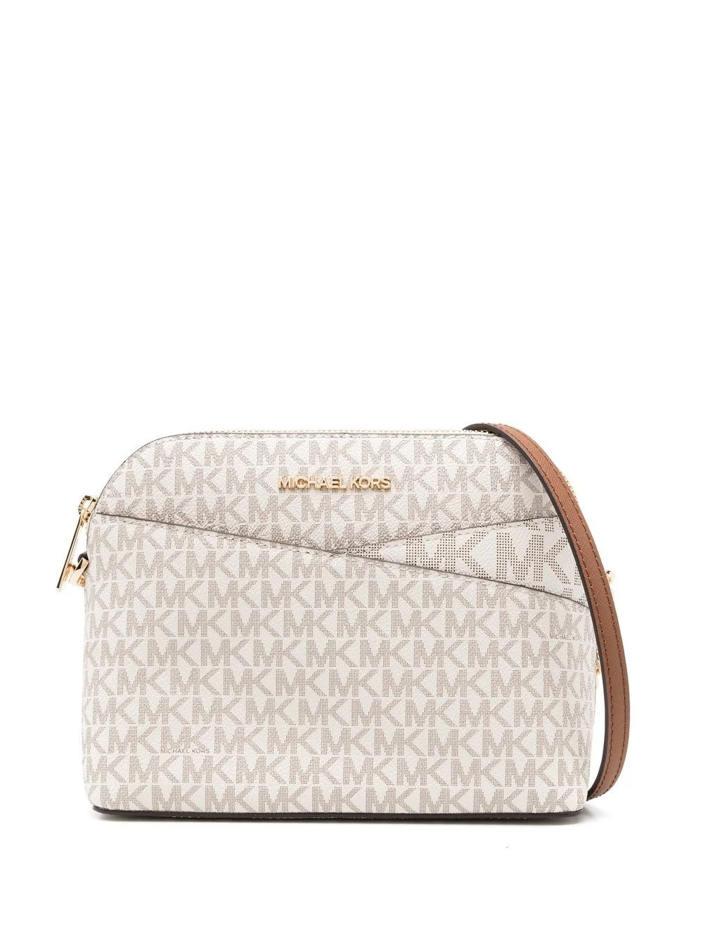 monogram-pattern crossbody bag - 1