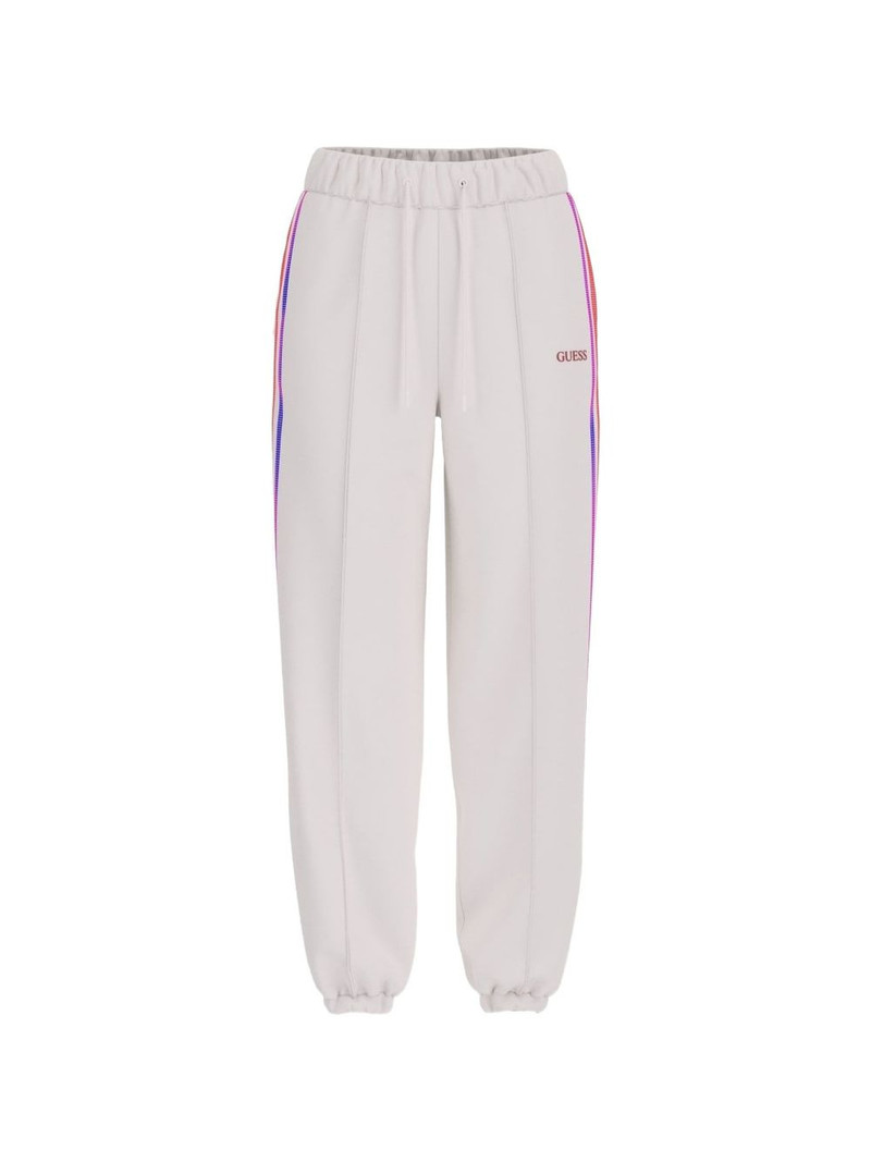 logo-detail stripe track pants 1