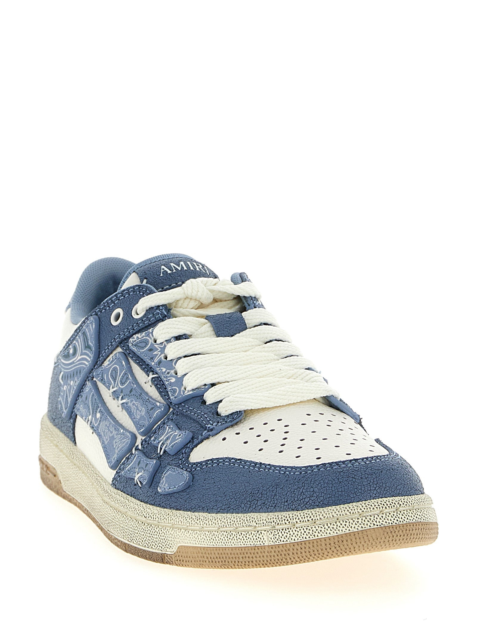 Bandana Skel Top Low Sneakers Blue - 2