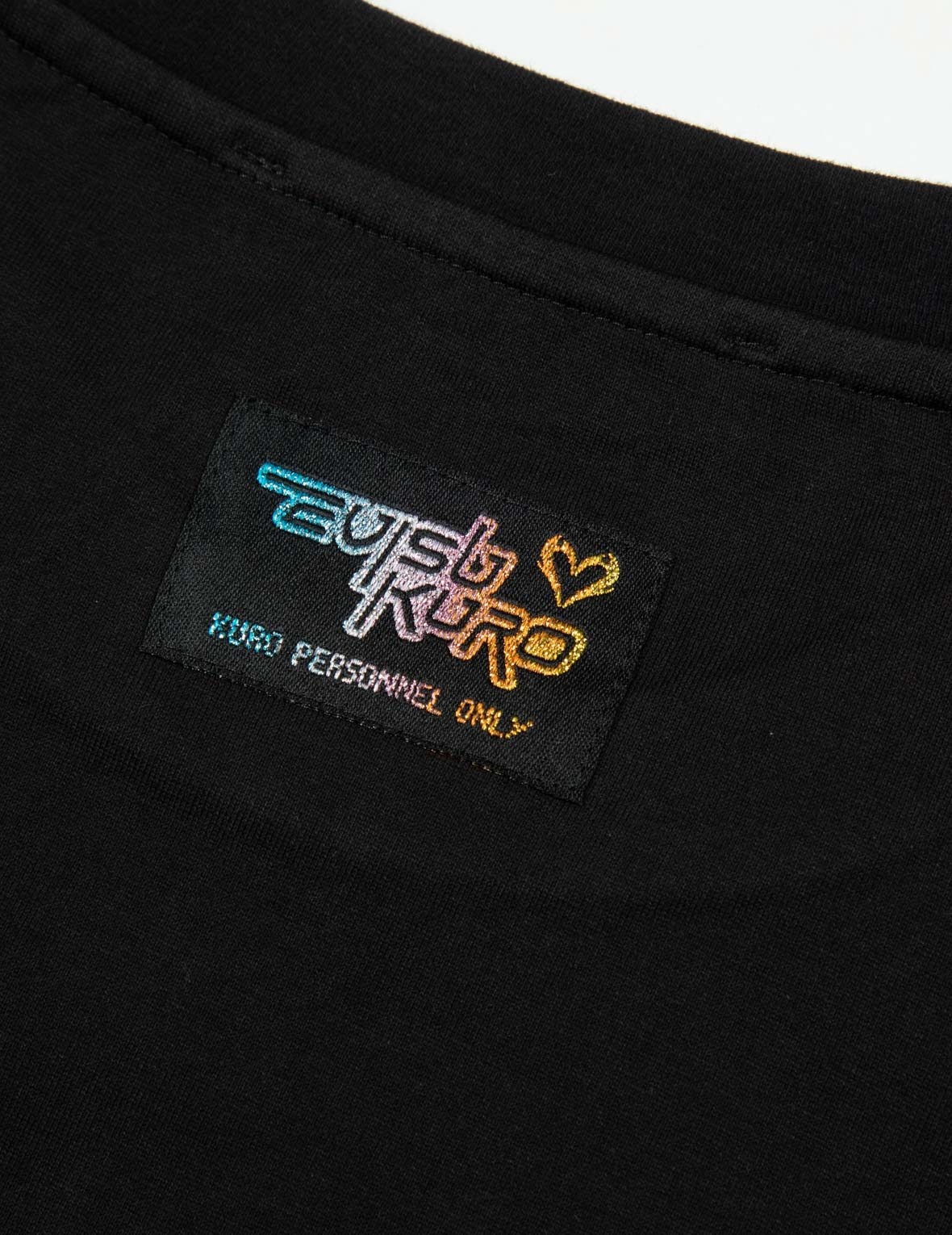 Y2K Holographic Heart-Shaped Earth Print Loose Fit T-shirt - 11