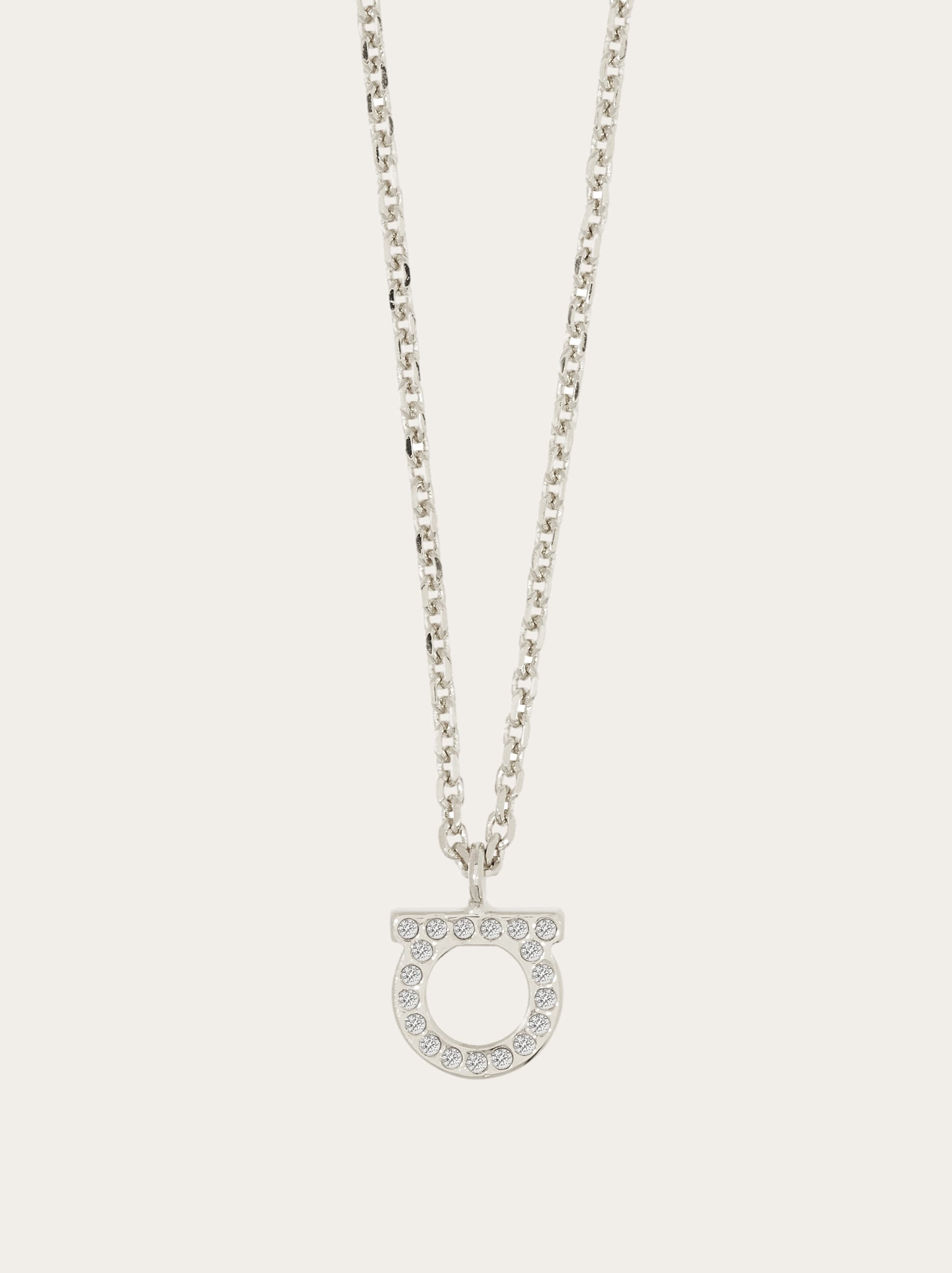 Gancini crystals necklace (S) - 4