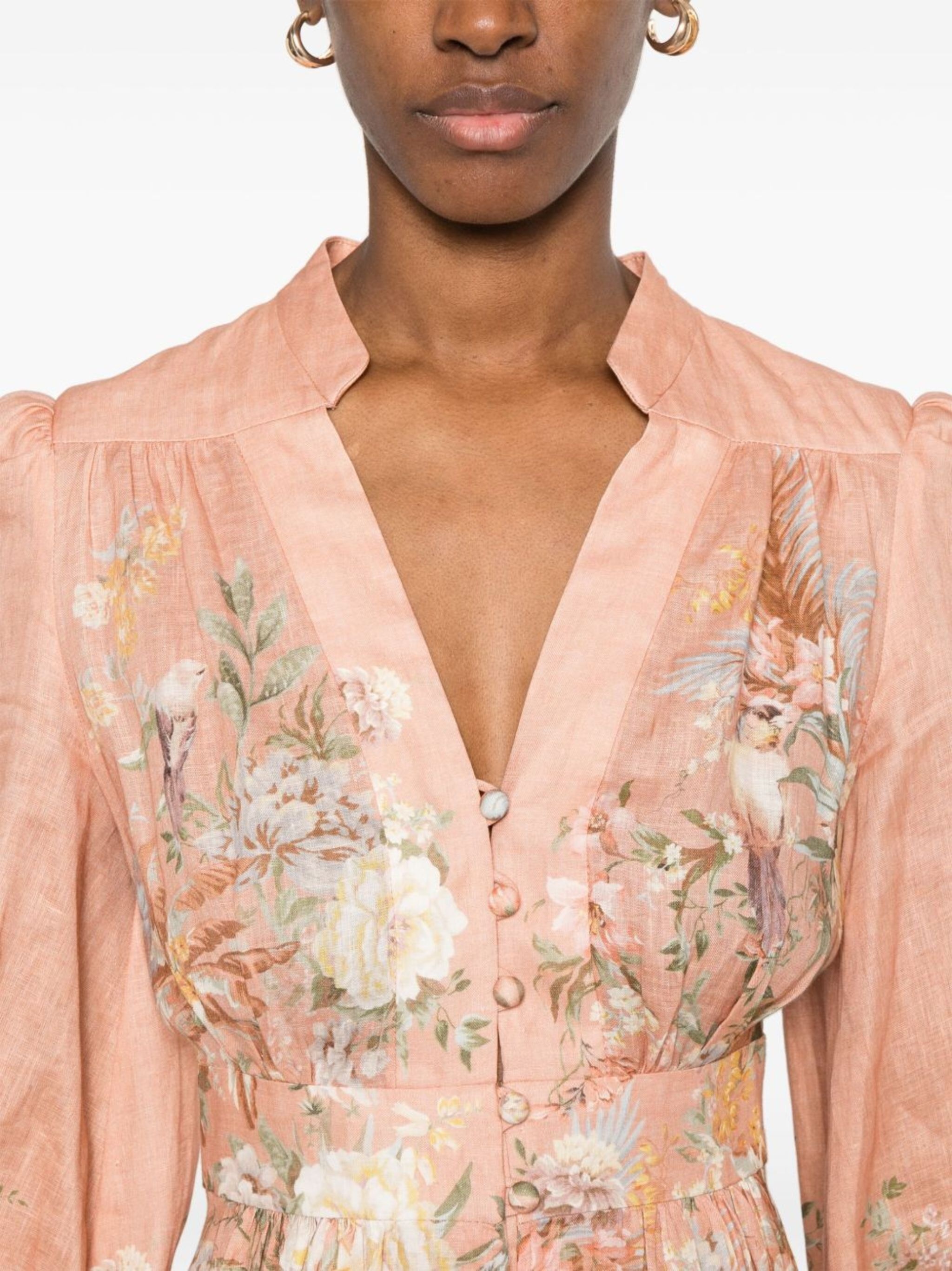 Zimmermann Tallow Plunge mini dress | eraldo | REVERSIBLE