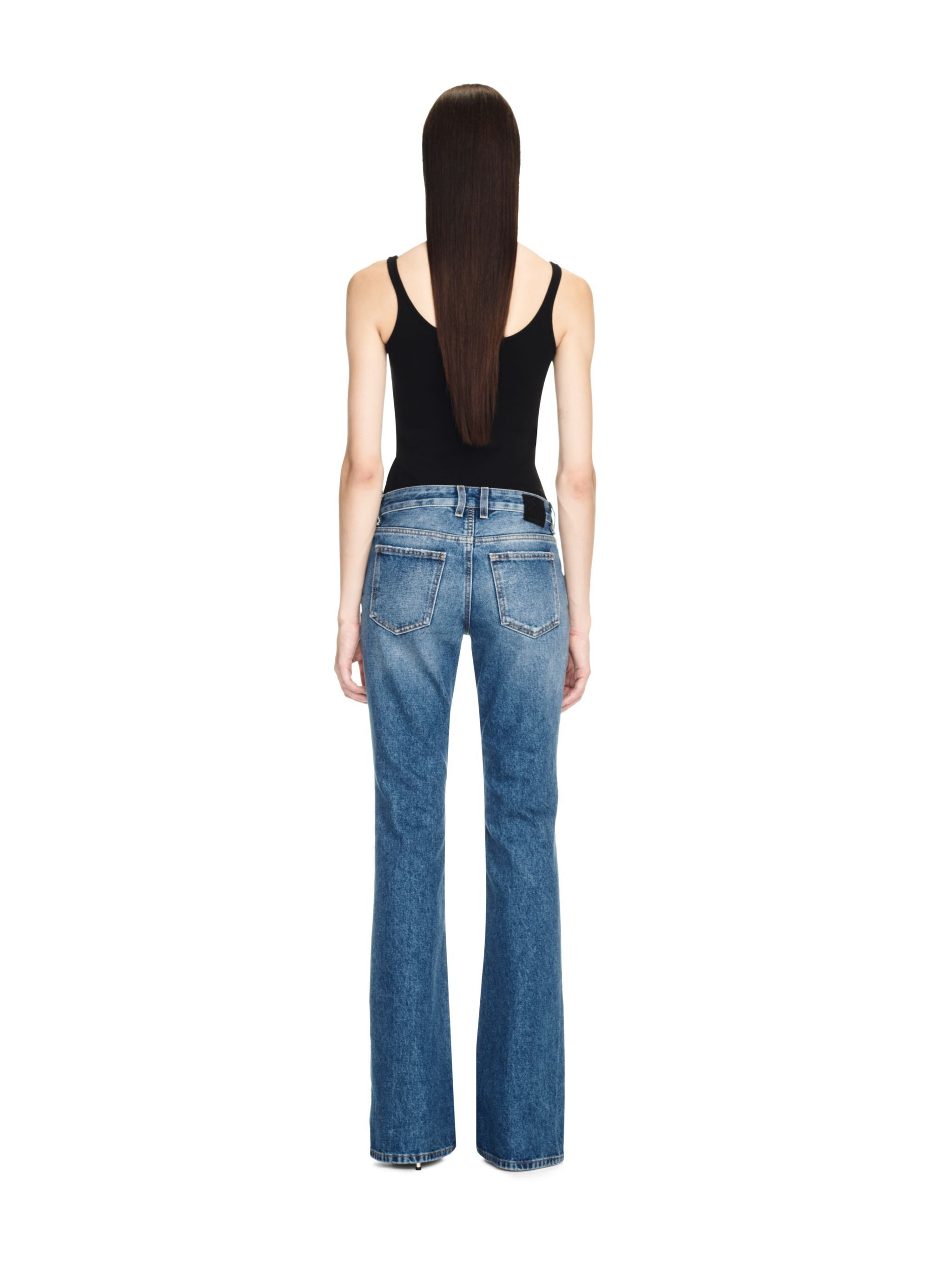 Flared 5 Pocket Pants - 4