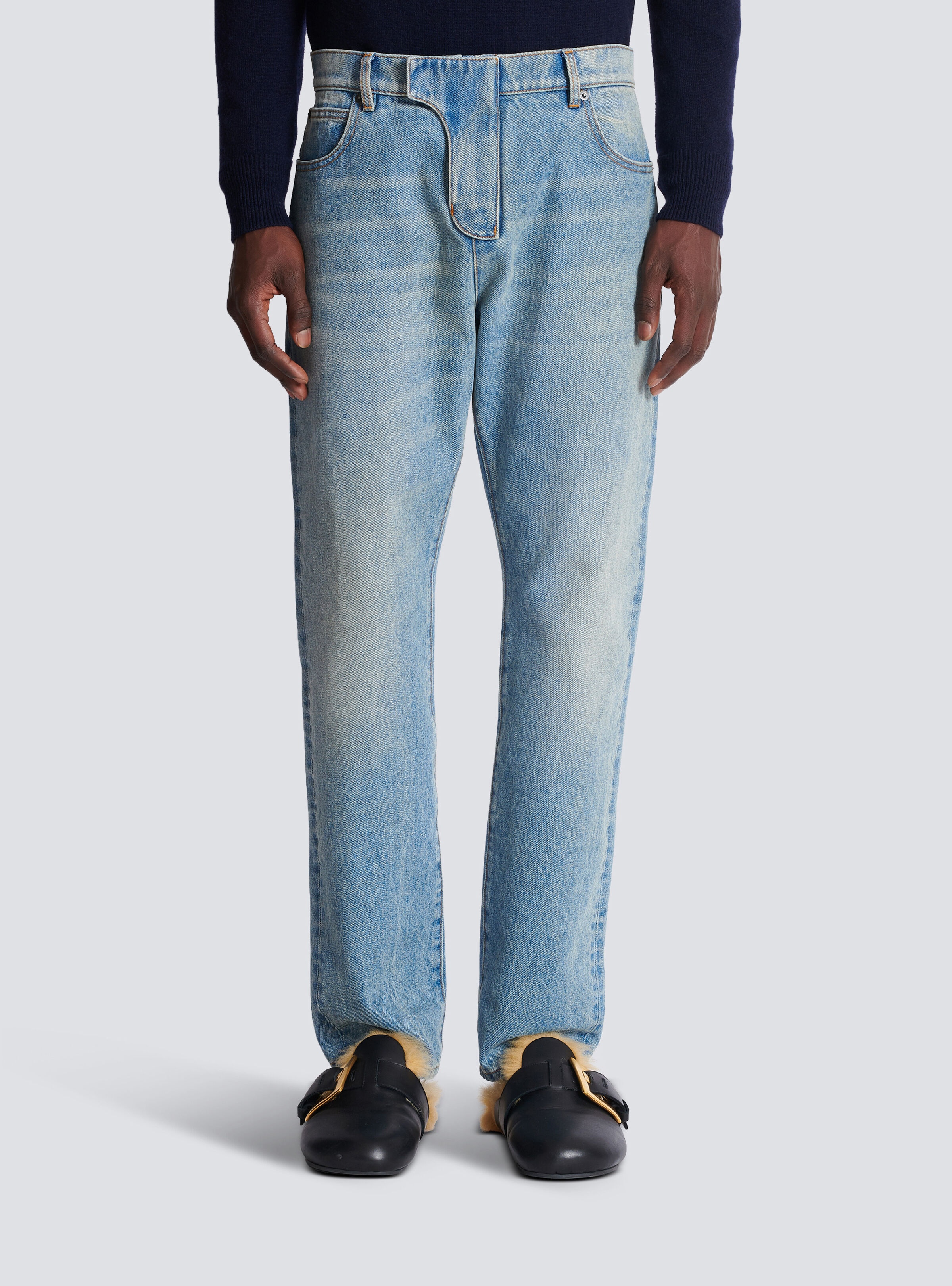 Regular-fit denim jeans - 5