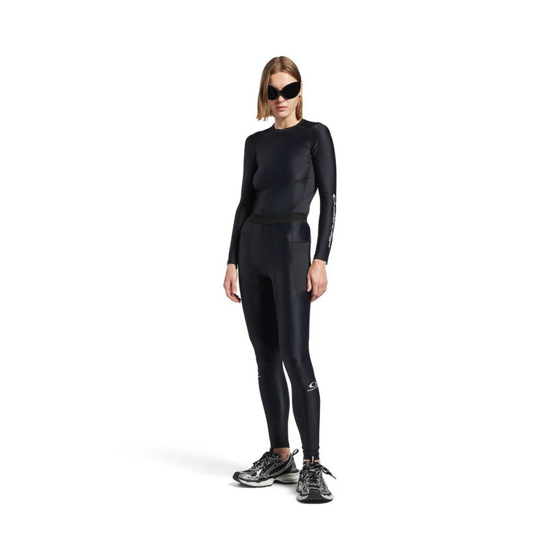 BALENCIAGA Women's Leggings in Black outlook
