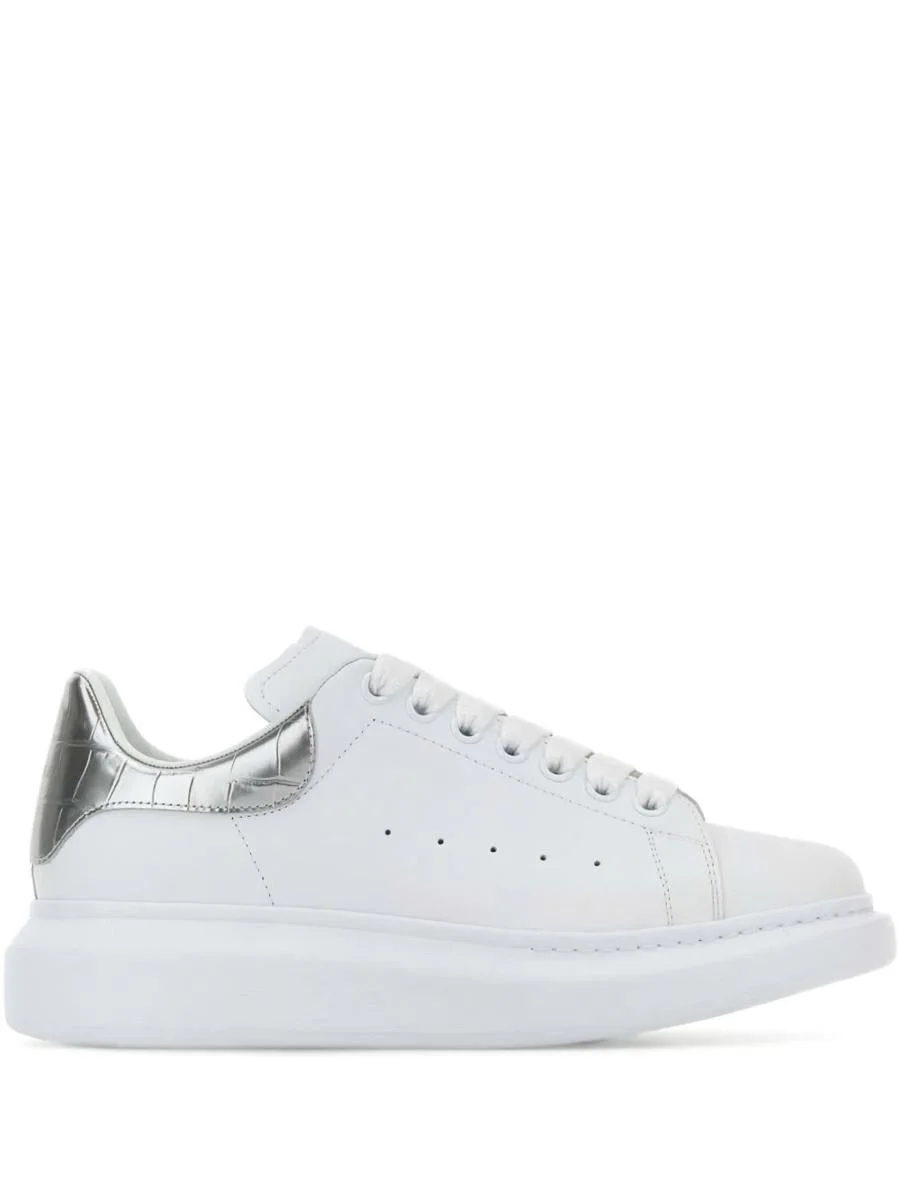 Alexander McQueen Oversize Leather Sneakers - 1