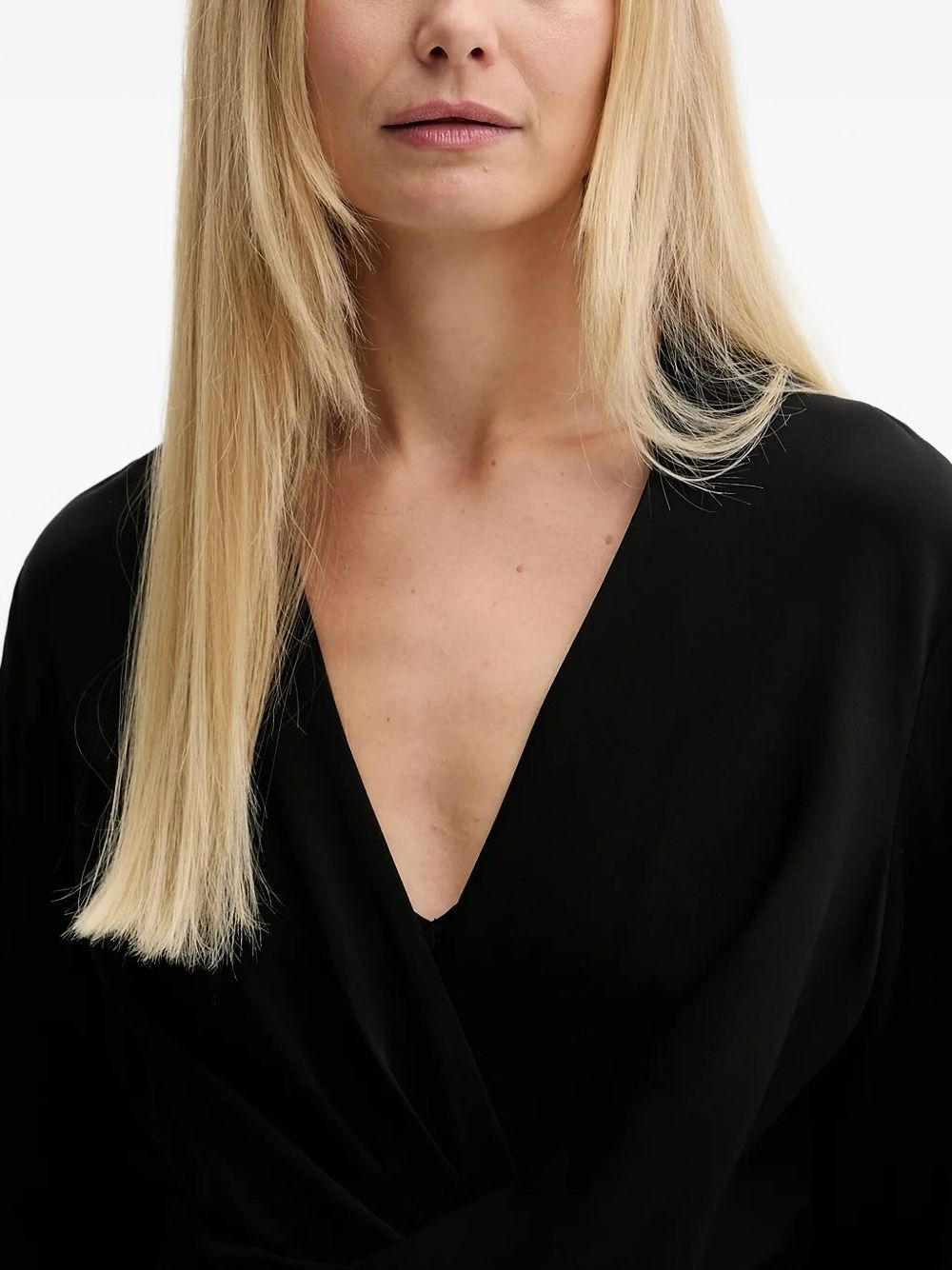 twist-front blouse - 3