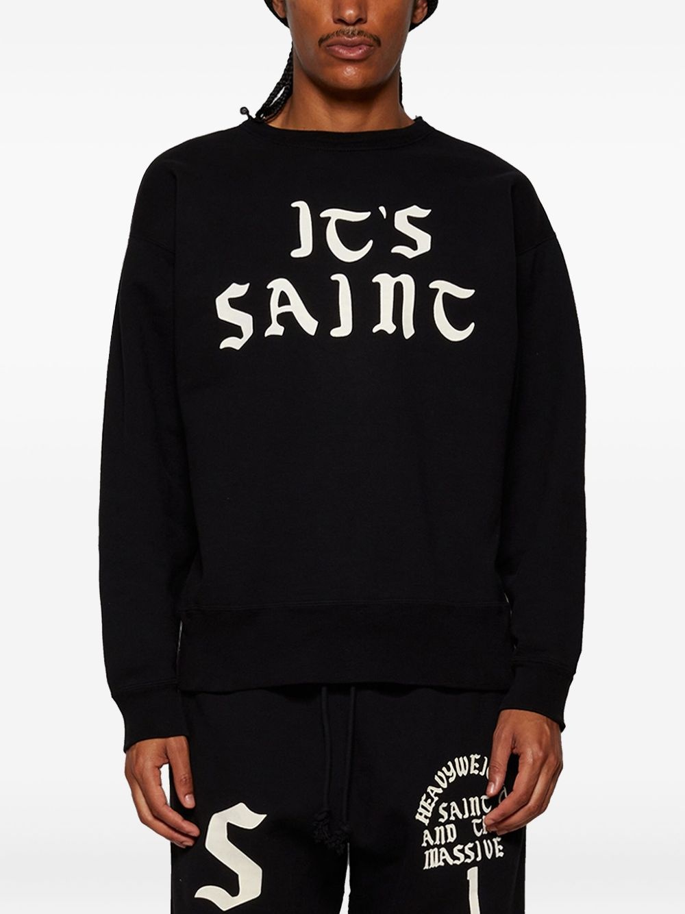 logo-print sweatshirt - 3
