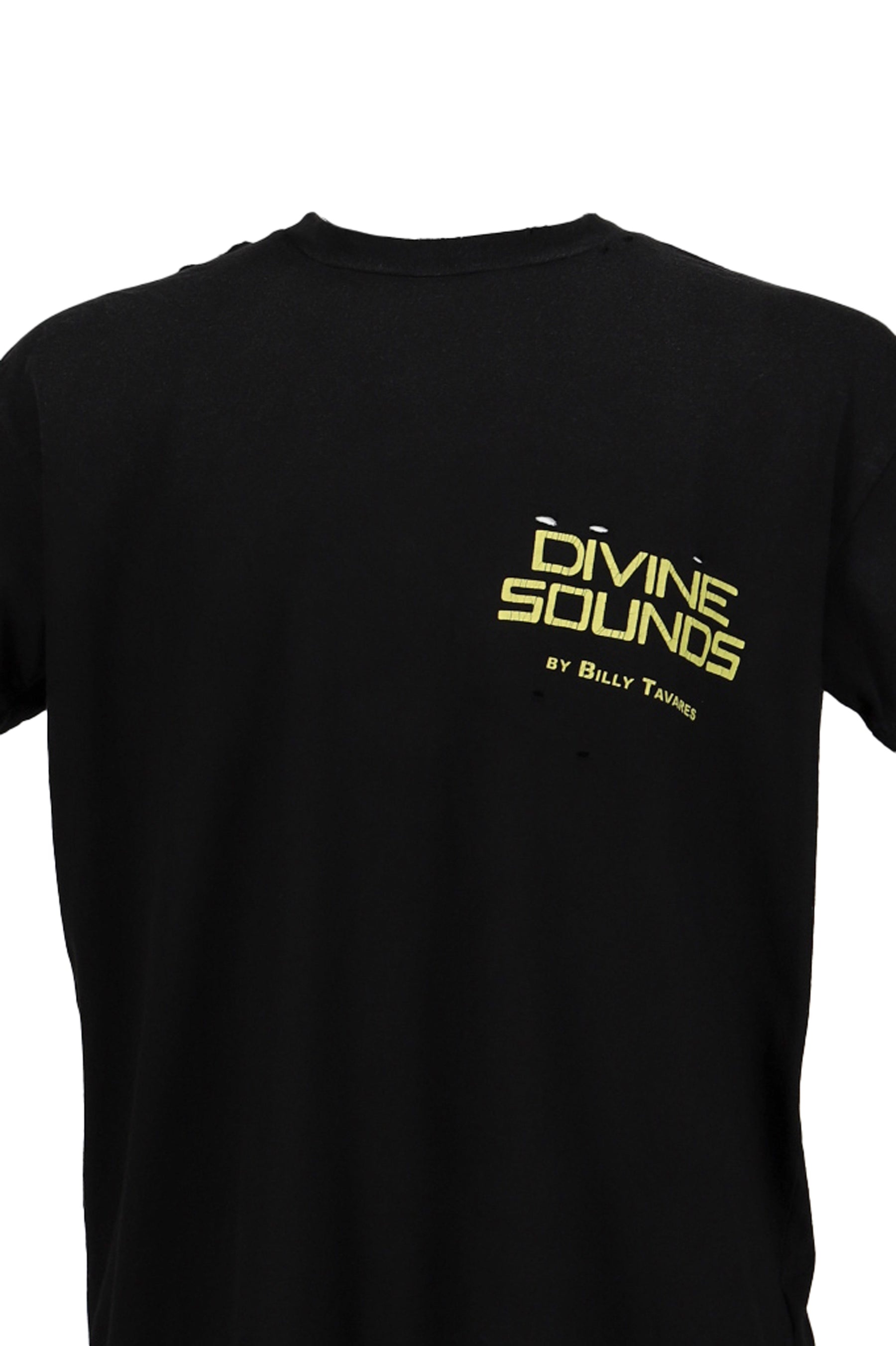 DIVINE SOUNDS DESTROYED EASY TEE / BLK - 7