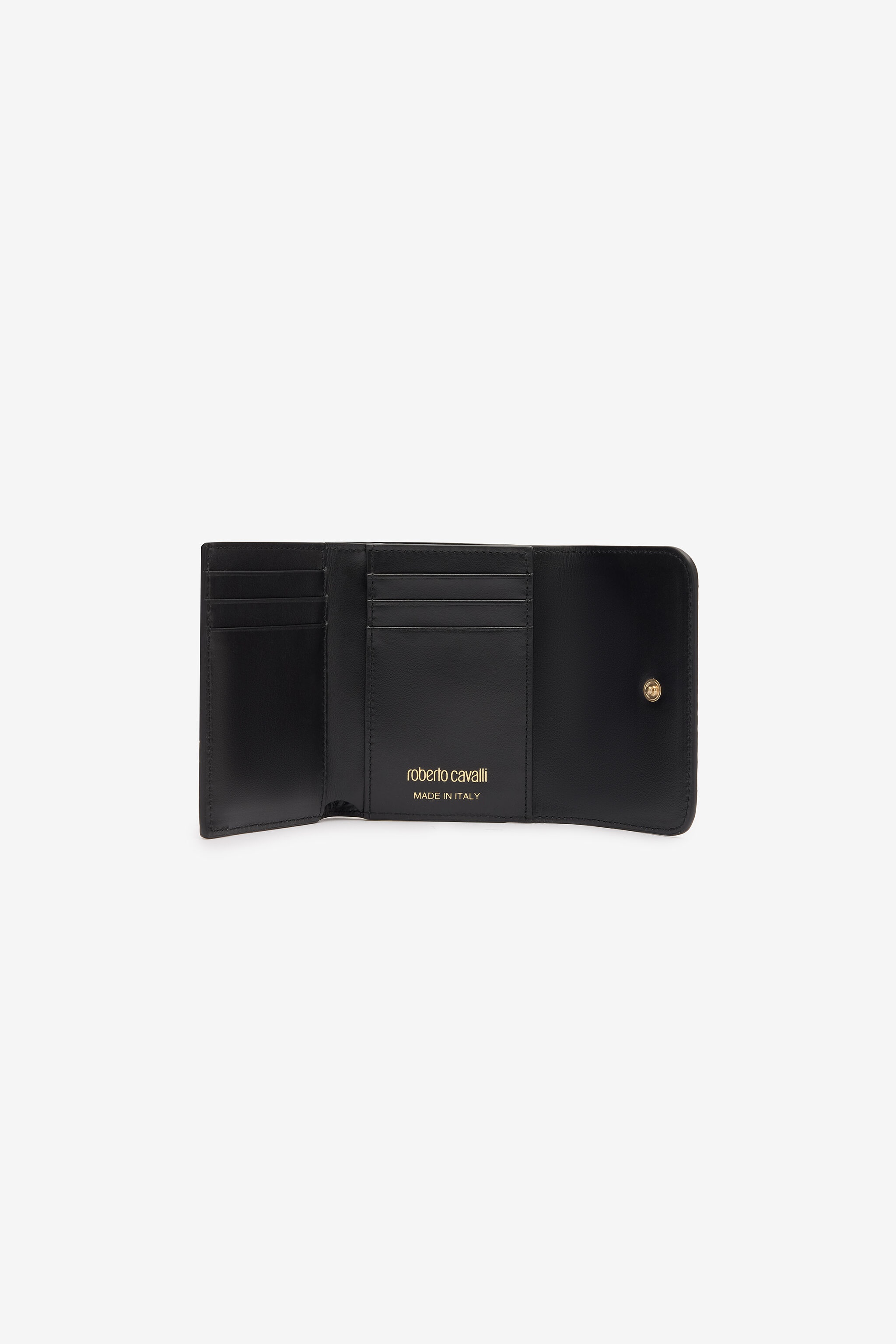 Laminated Cardholder with Snake Print - 6