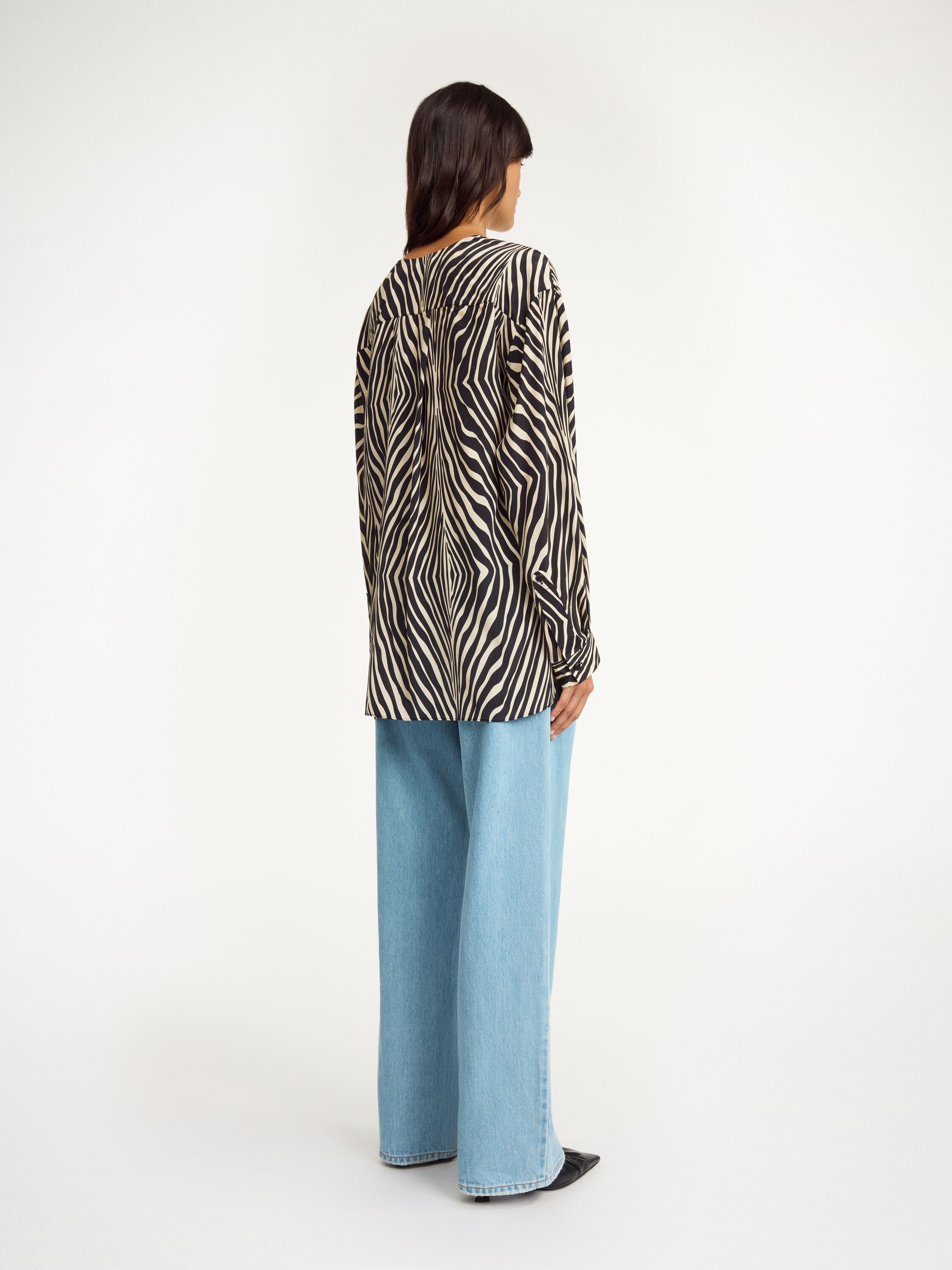 Fayette silk-blend shirt - 3
