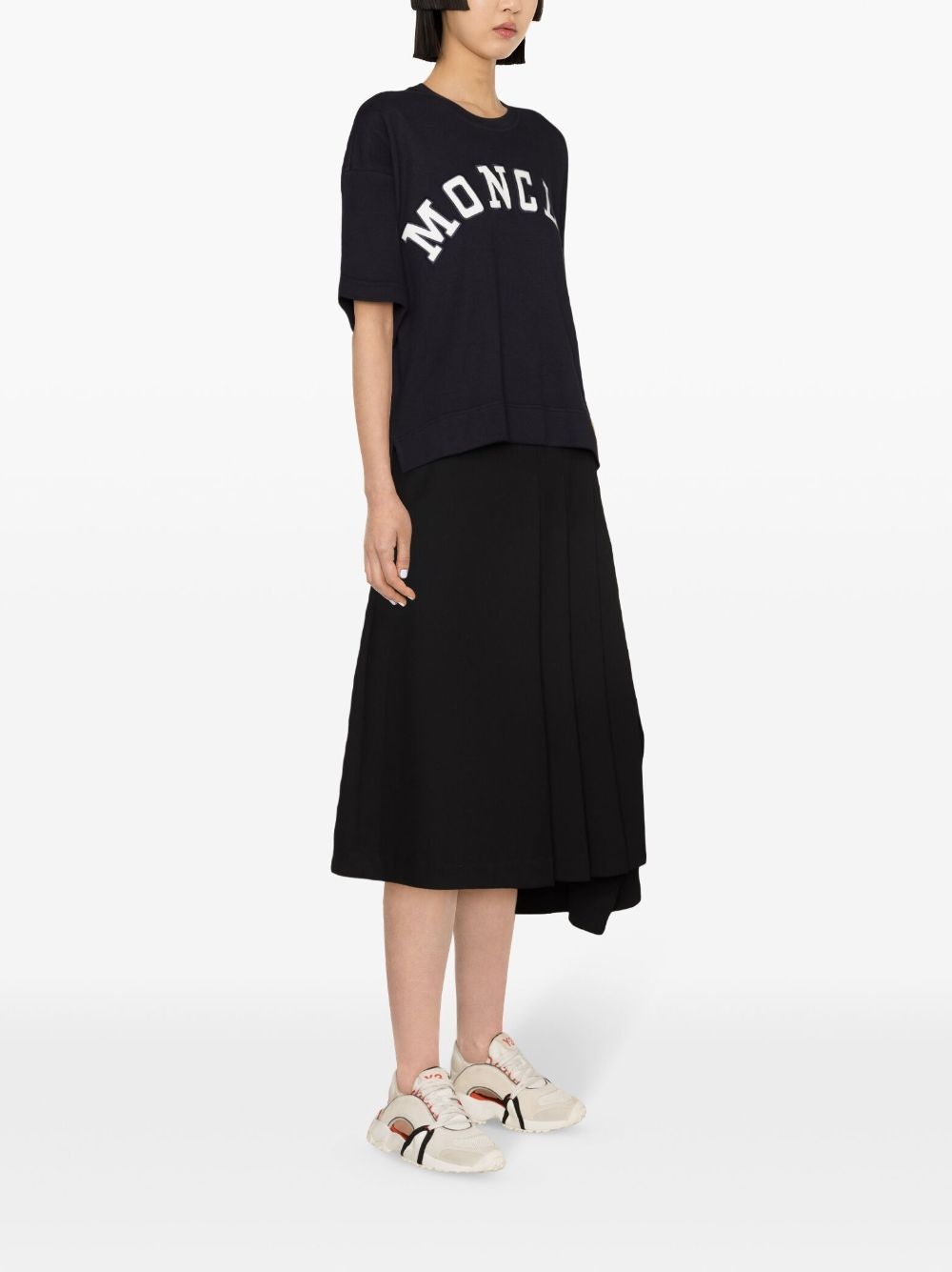logo-patches cotton T-shirt - 3