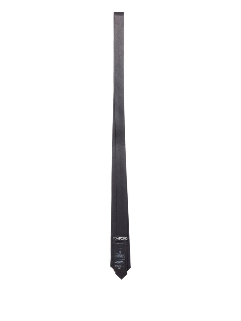 TOM FORD lambskin tie outlook