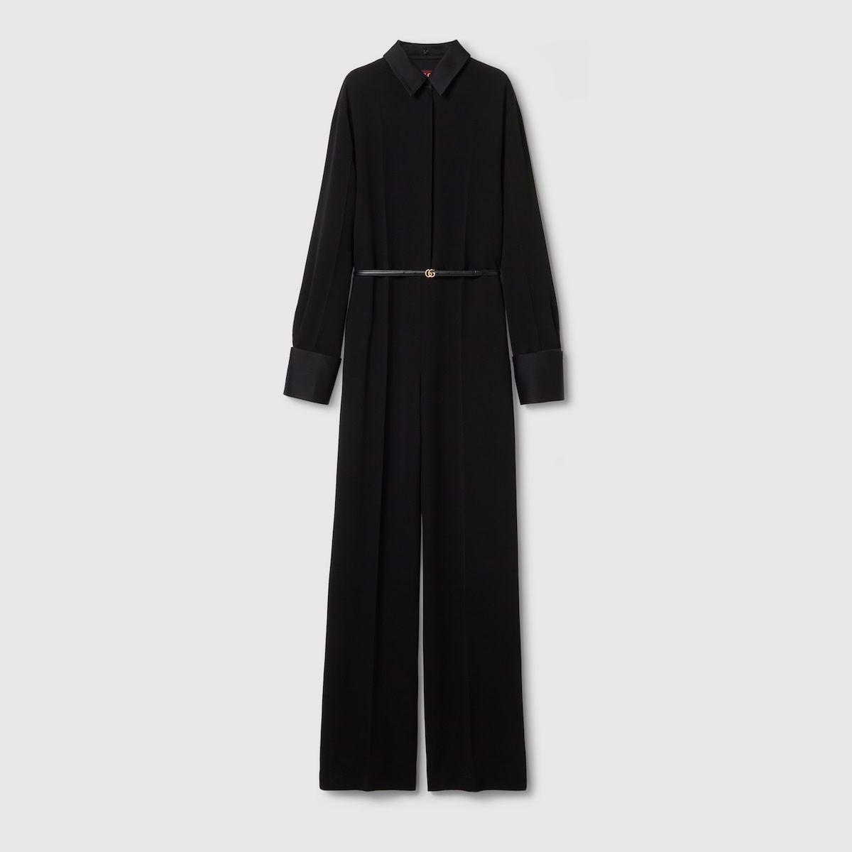 Heavy viscose sable jumpsuit - 1