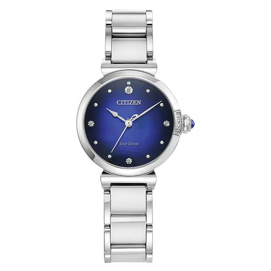 Citizen - Citizen L Mae Eco-Drive Blue Dial Ladies Watch EM1060-87L - 1