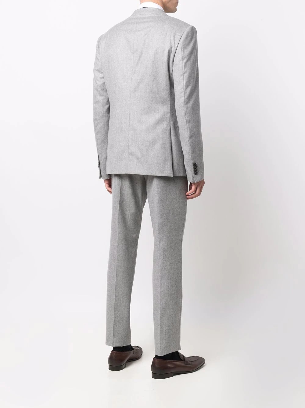 wool three-piece suit - 4