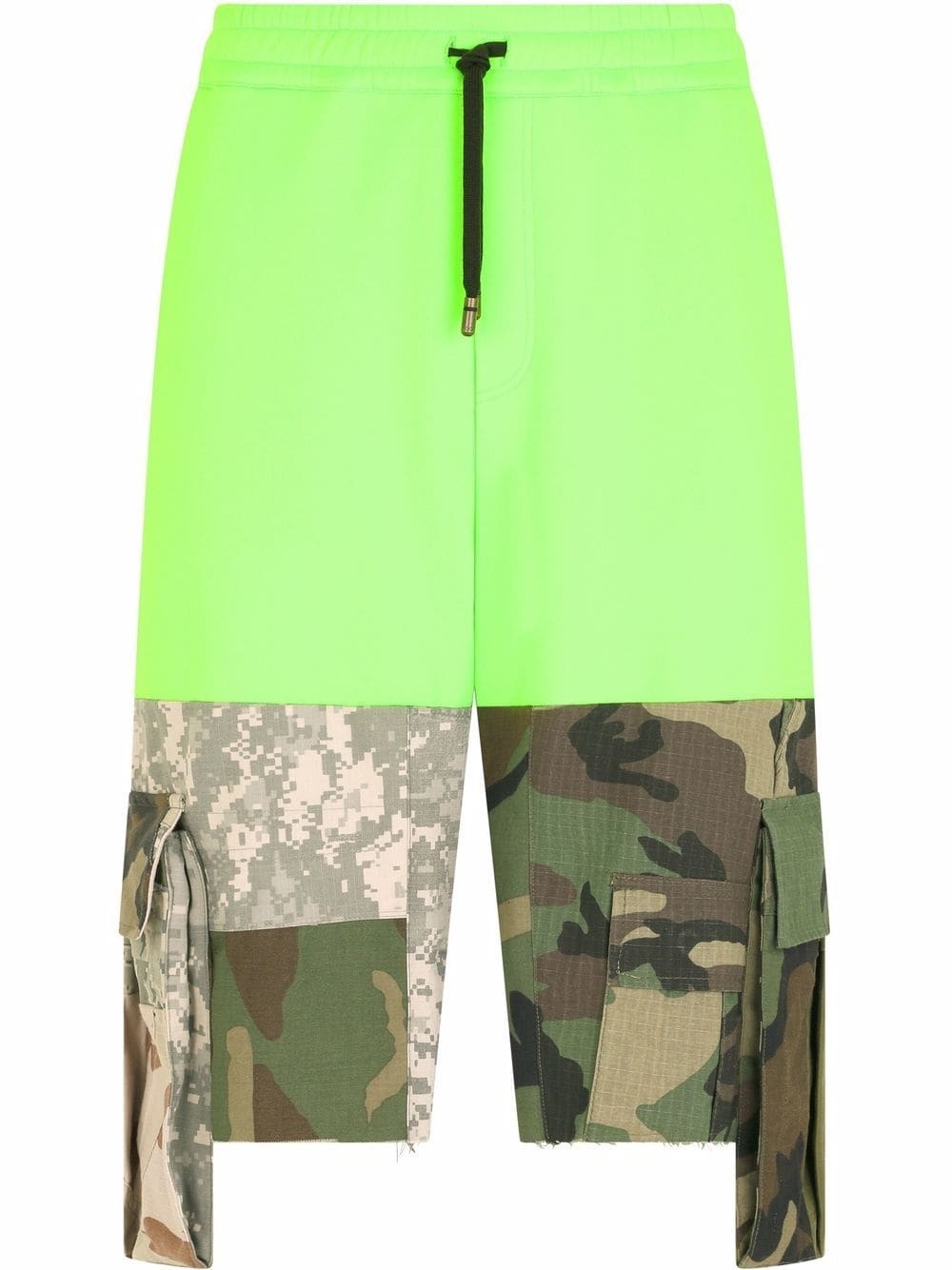 camouflage-print cargo shorts - 1