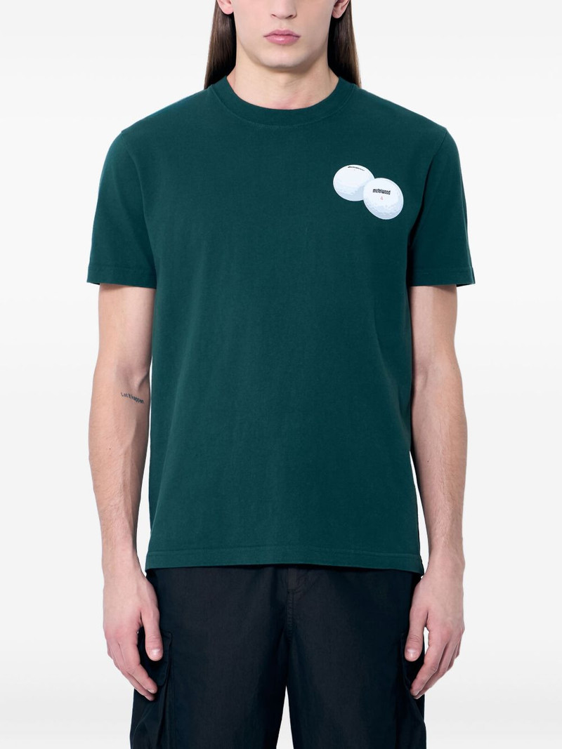 graphic-print crew neck T-shirt 1