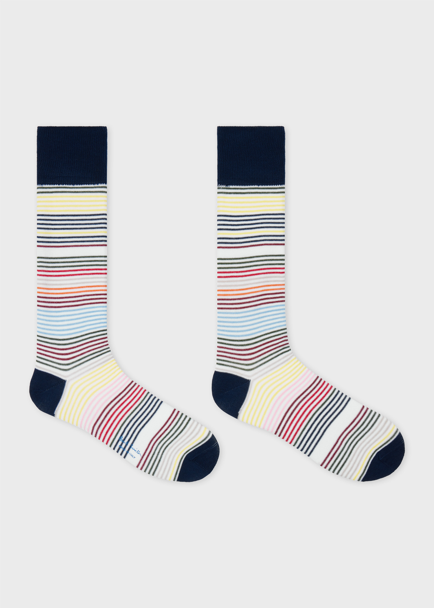Multi Colour Multi Stripe Socks - 2